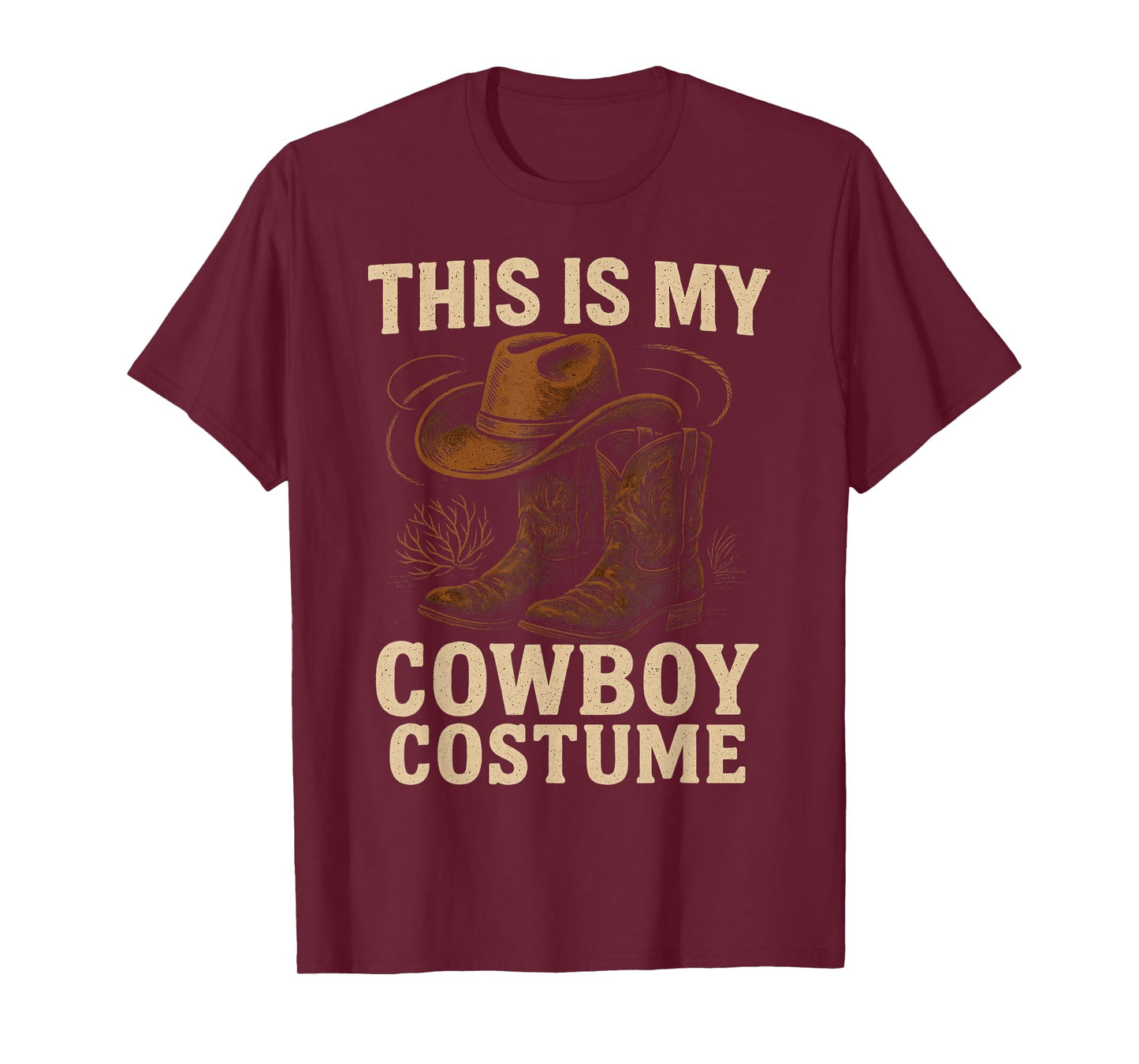 Cowboy Costume Country Western Costume Men Women T-Shirt