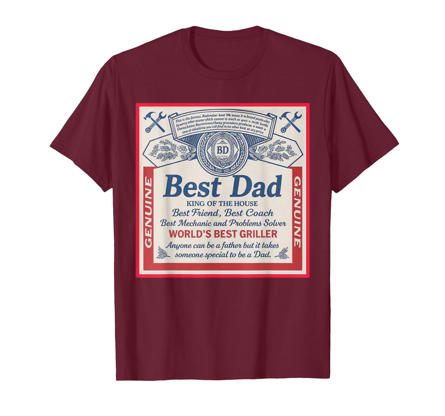 best dad world's best griller Father day T-Shirt