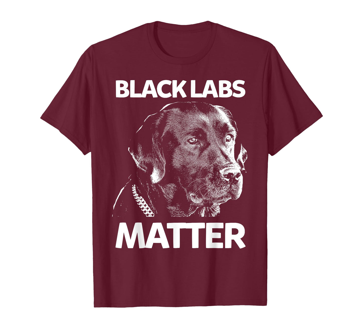 Funny Black Labs Matter Labrador Lab Mens Womens T-Shirt Small