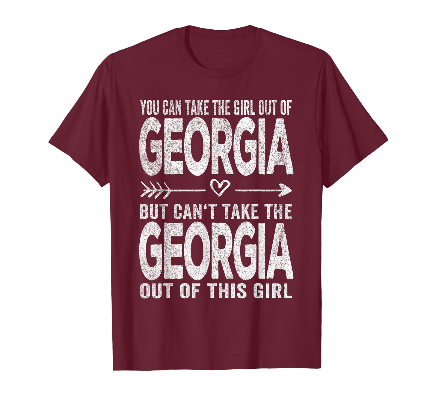 Girl Out of Georgia Hometown Home Georgia T-Shirt