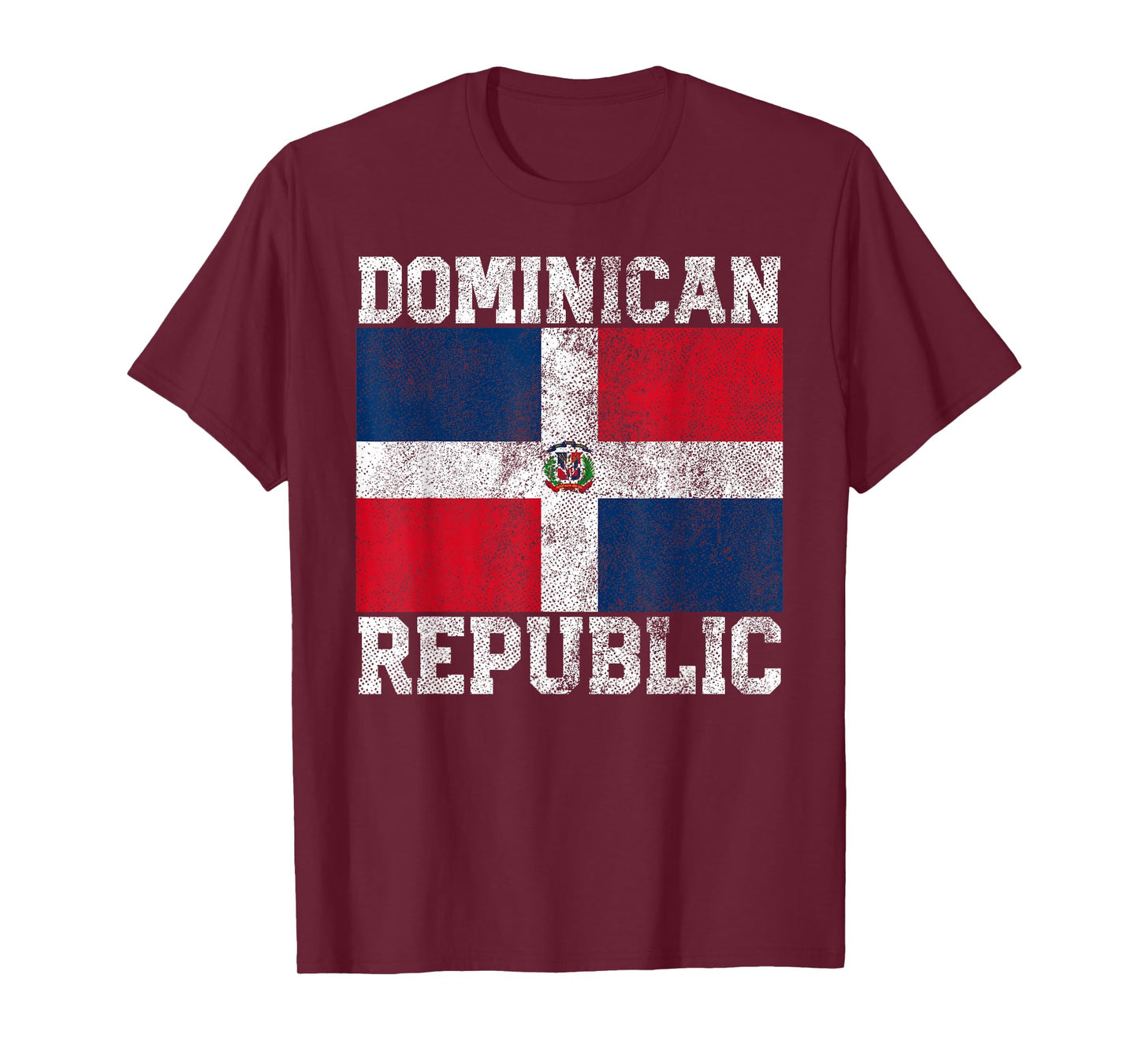 Dominican Republic Flag National Pride Roots Country Family T-Shirt Small