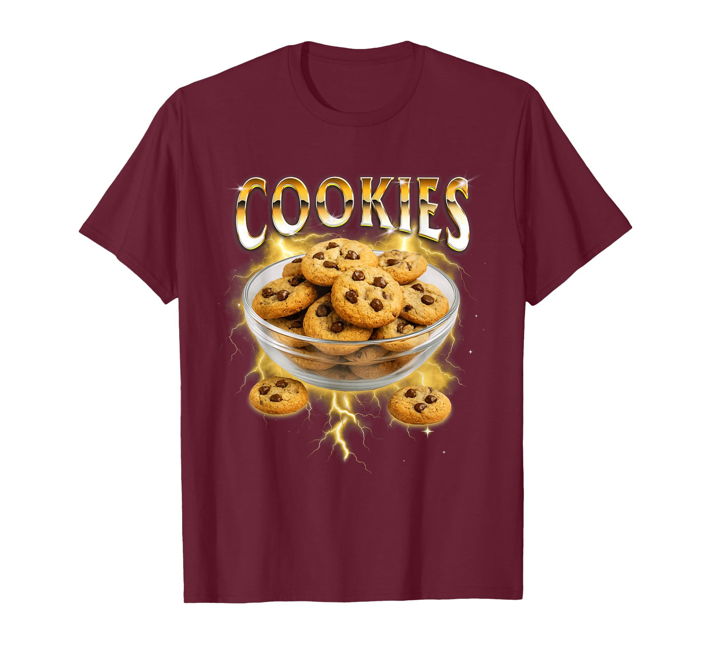 Cookies Lover Chocolate Chip Cookie Pastry Chef Baking T-Shirt