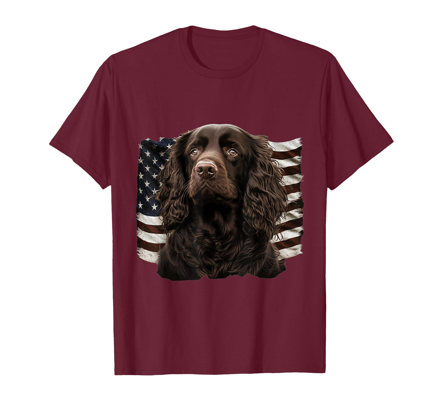 Boykin Spaniel 4th of July - Boykin Spaniel USA T-Shirt