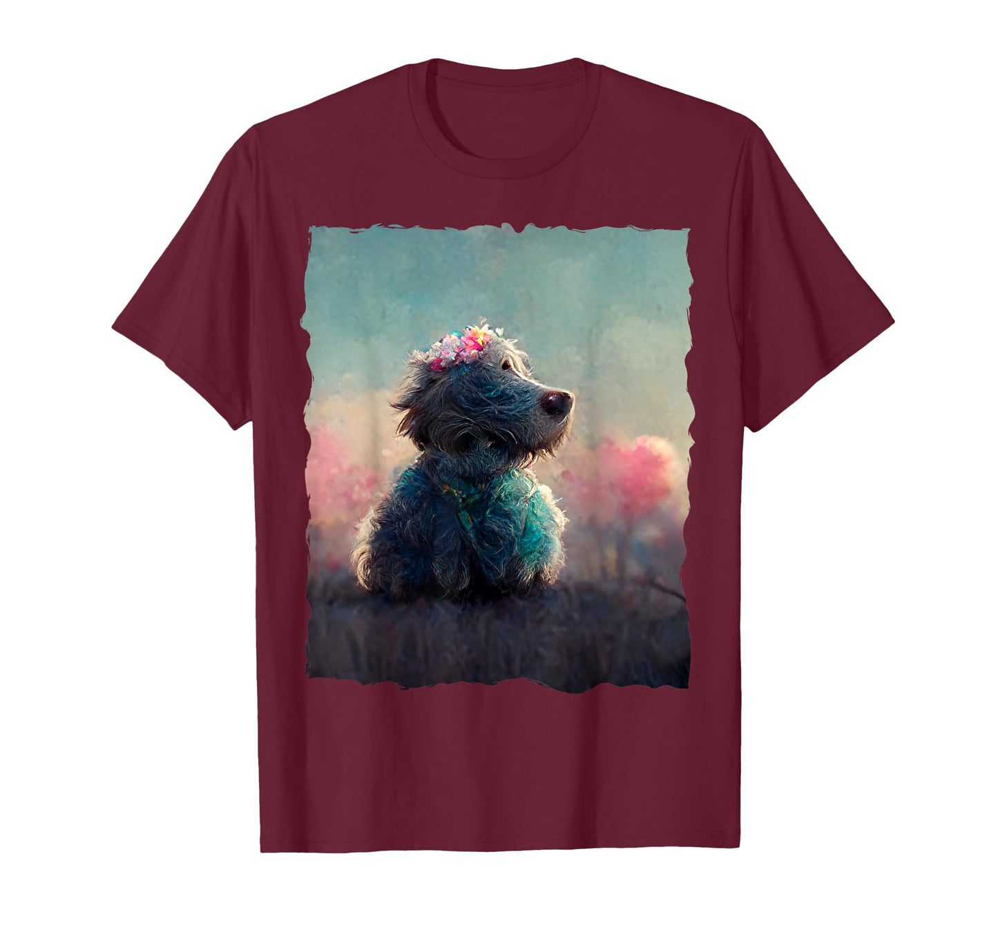 Funny Cute Fluffy Dog T-Shirt