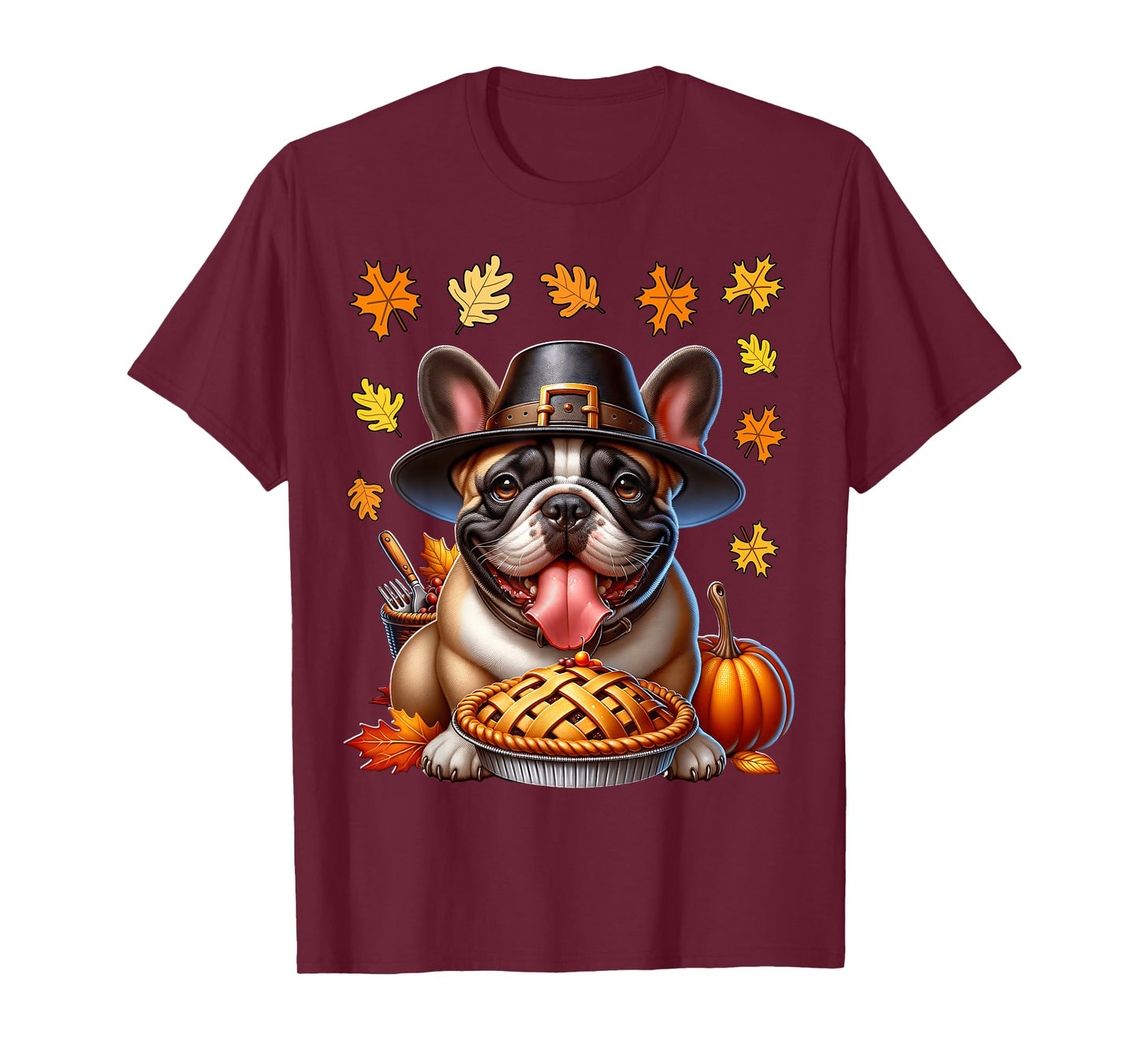 French Bulldog Thanksgiving French Bulldog Thanksgiving T-Shirt