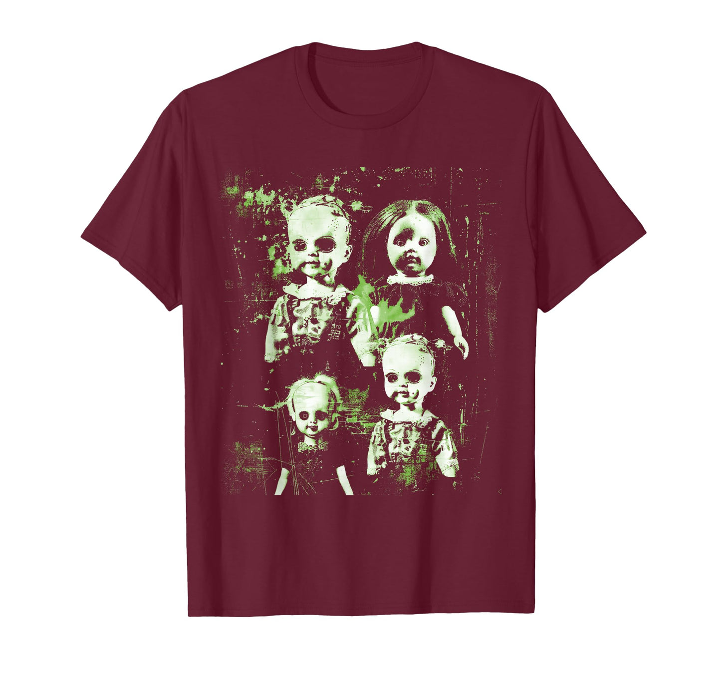 Horror Doll Creepy Cute Haunted Toy Pastel Goth Alt Scary T-Shirt