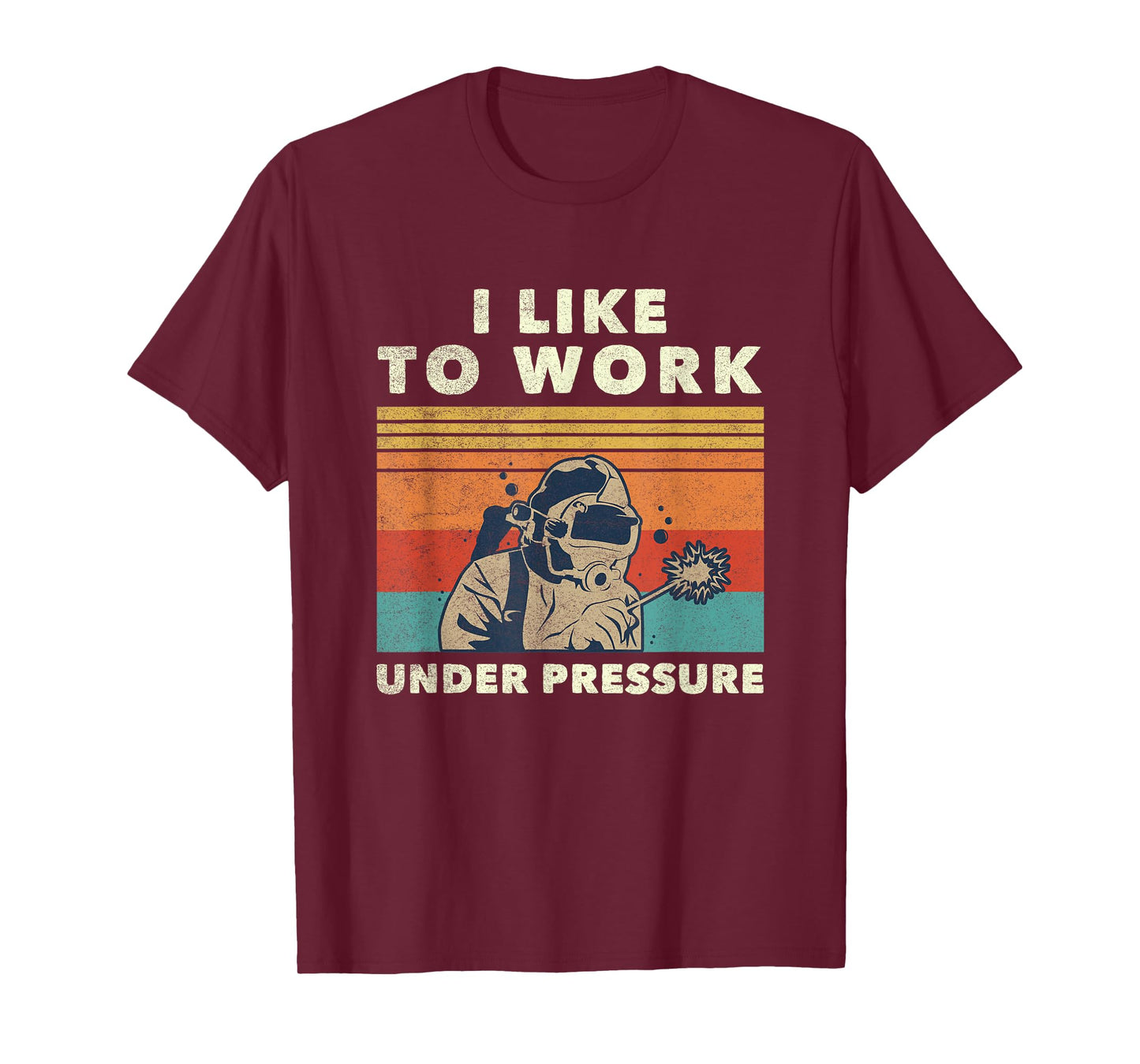 Weld Instructor Underwater Welding Quote T-Shirt - Men's Adult Sports Birthday - Black - Small - Short Sleeve - Classic Fit - Cotton 65%, Polyester 35%
