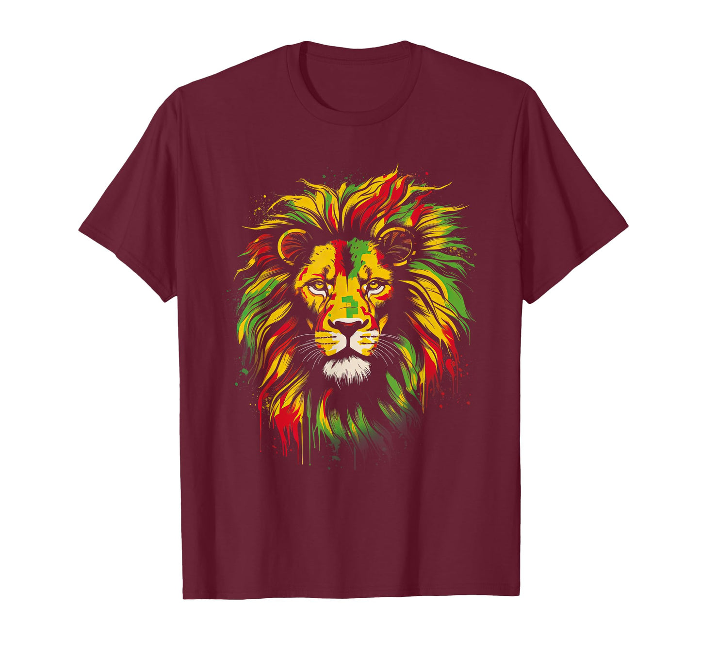 Jamaica Lion Dread locks T-Shirt