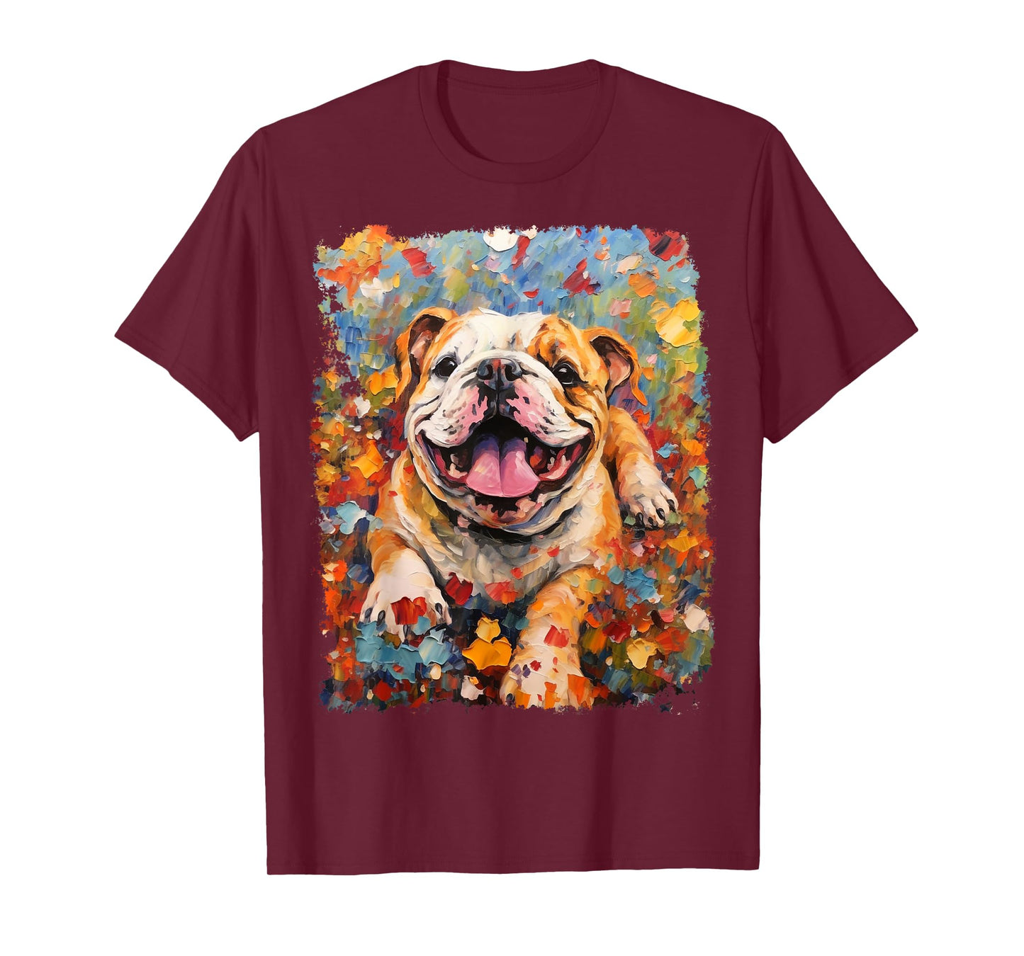 Pop Art English Bulldog T-Shirt