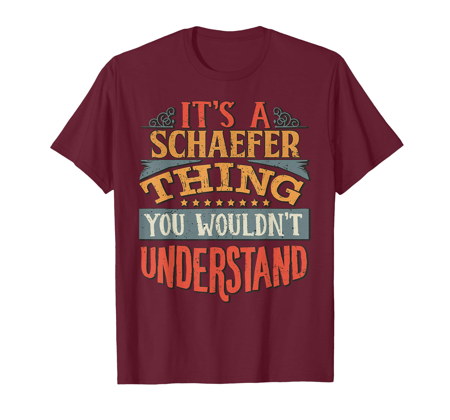 Schaefer Name T-Shirt