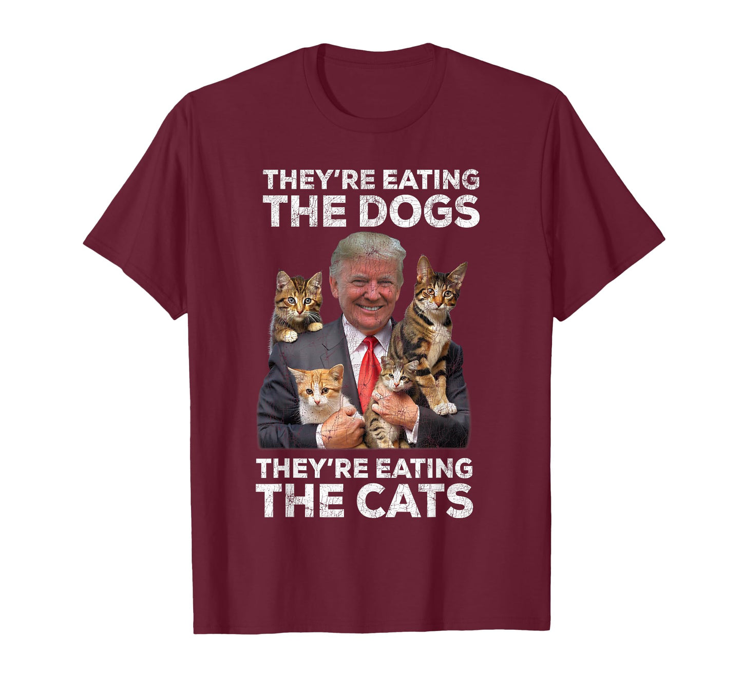 Trump '24 They're Eating The Dogs Cats, Trump 2024 T-Shirt
