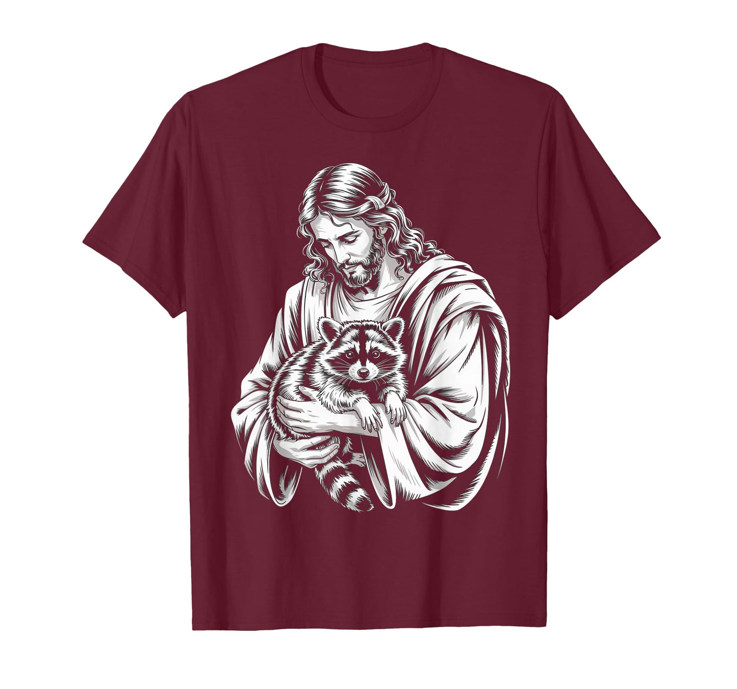 Trash Panda Jesus Raccoon Trashed Racoon Animal Raccoon T-Shirt
