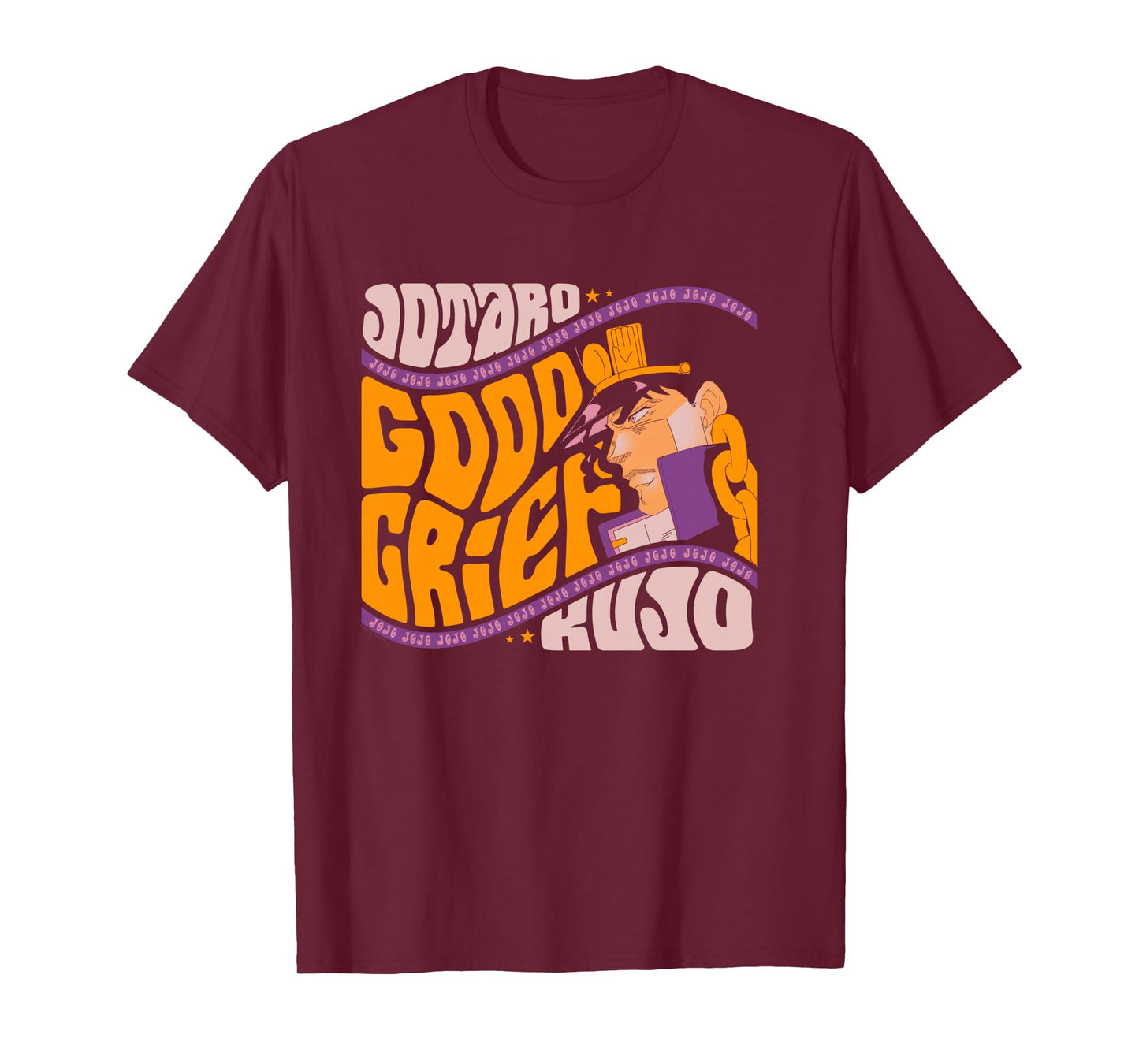 JoJo's Bizarre Adventure Good Grief Jotaro Yare Yare Daze Long Sleeve T-Shirt