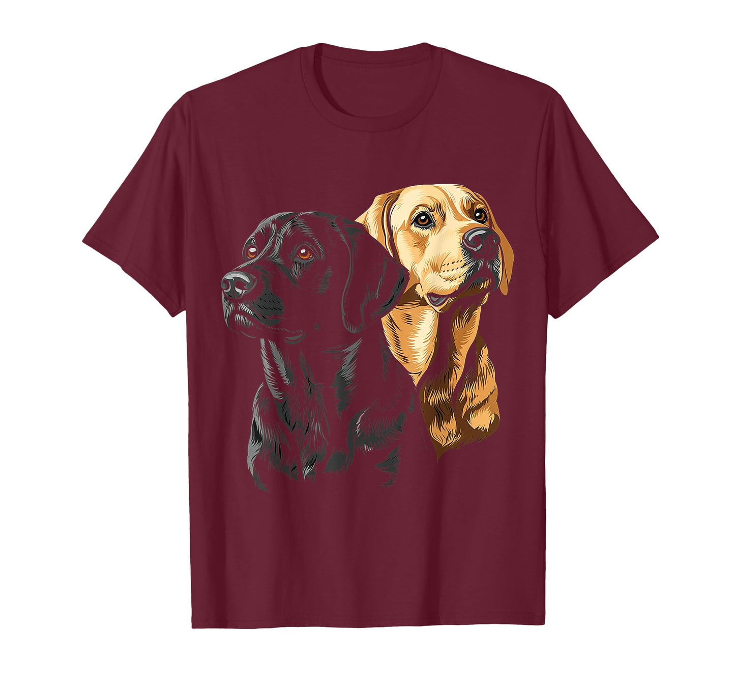 Labrador Dog Graphic Pet Artwork Labrador T-Shirt for Men Women Kids
