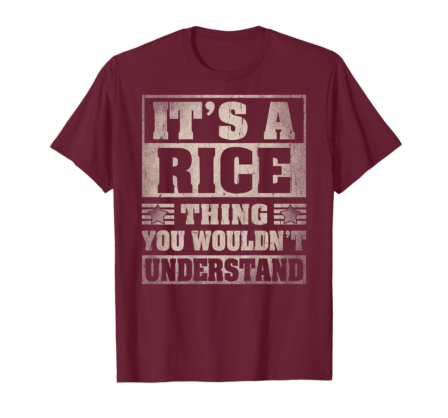 Rice Last Name - It's A Rice Thing (On Back) T-Shirt