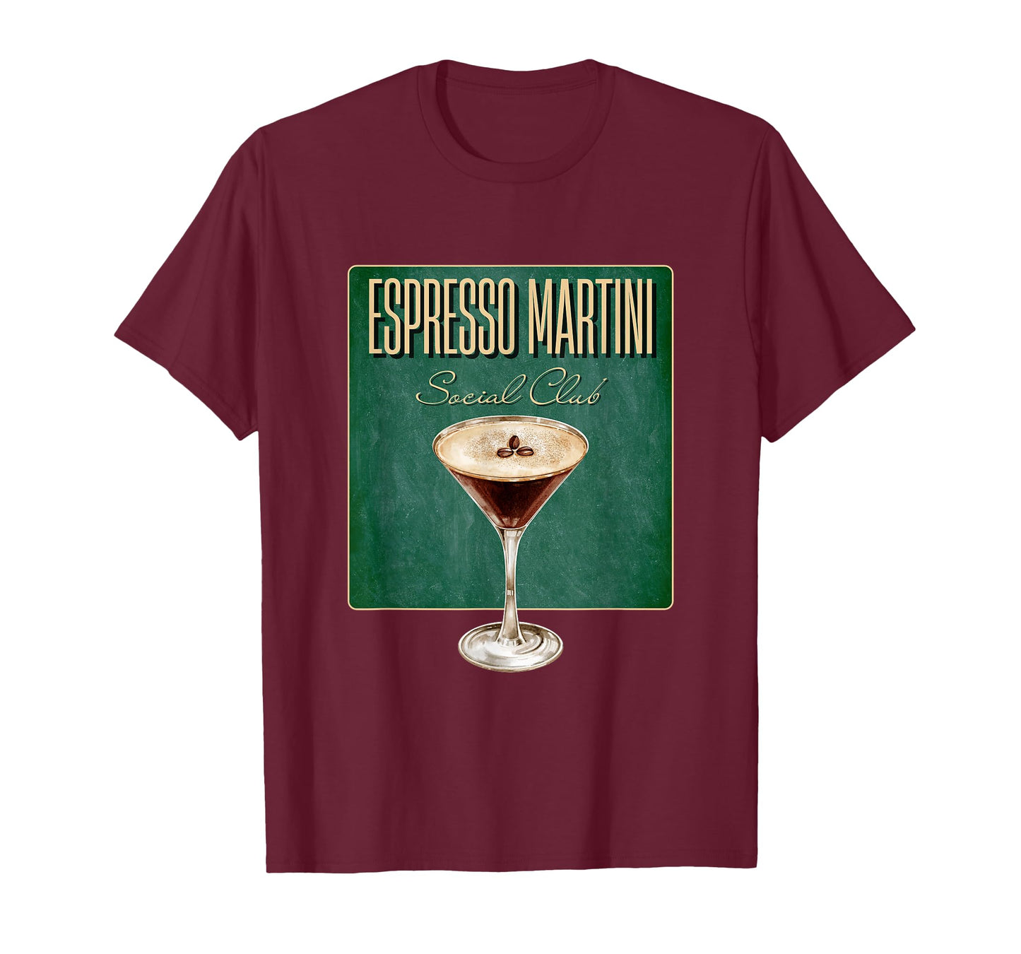 Espresso Martini Social Club | Coffee Cocktail Cafe Bar Team T-Shirt