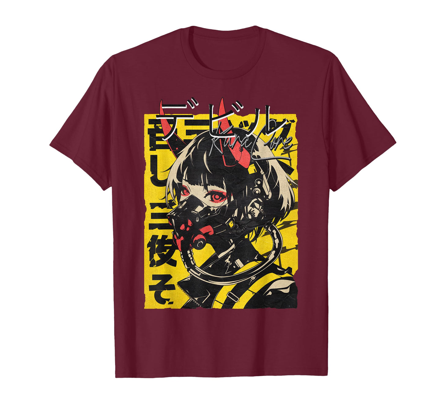 Japan Streetwear Cyberpunk Y2K Techwear Retro Manga Anime T-Shirt