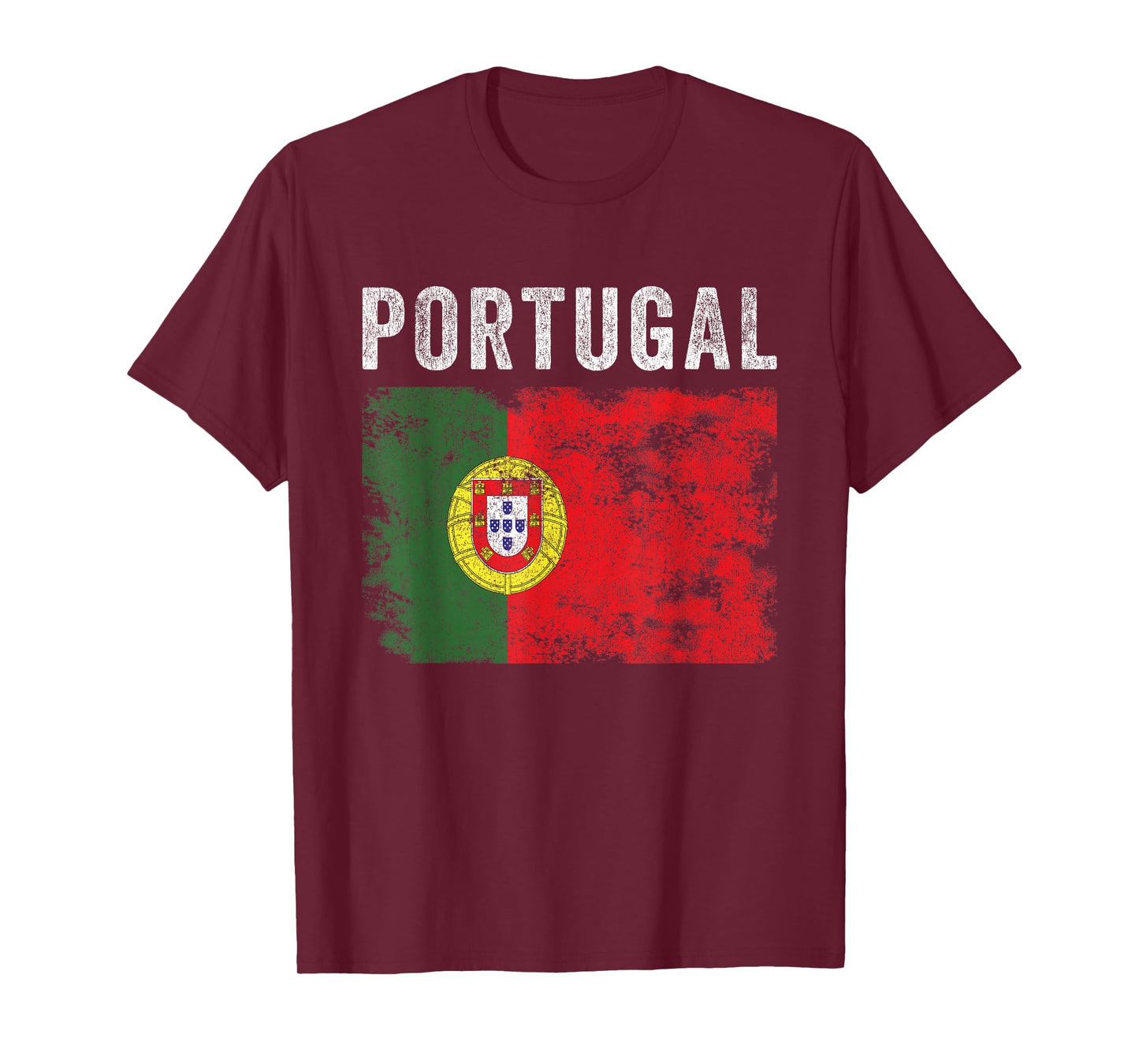 Portugal Flag Distressed - Men Women Kids - Portuguese Flag T-Shirt