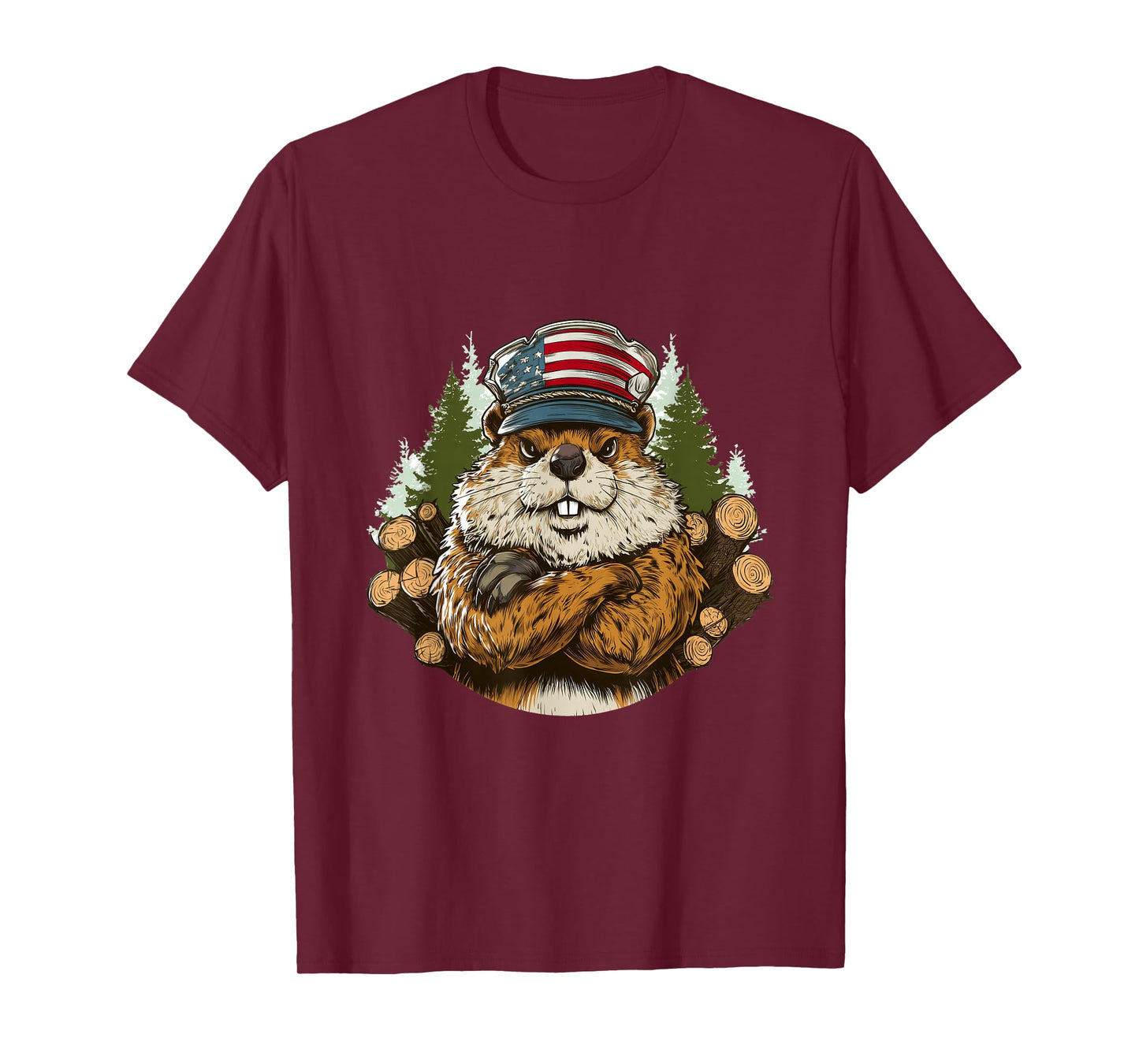 Great Beaver Look Costume T-Shirt
