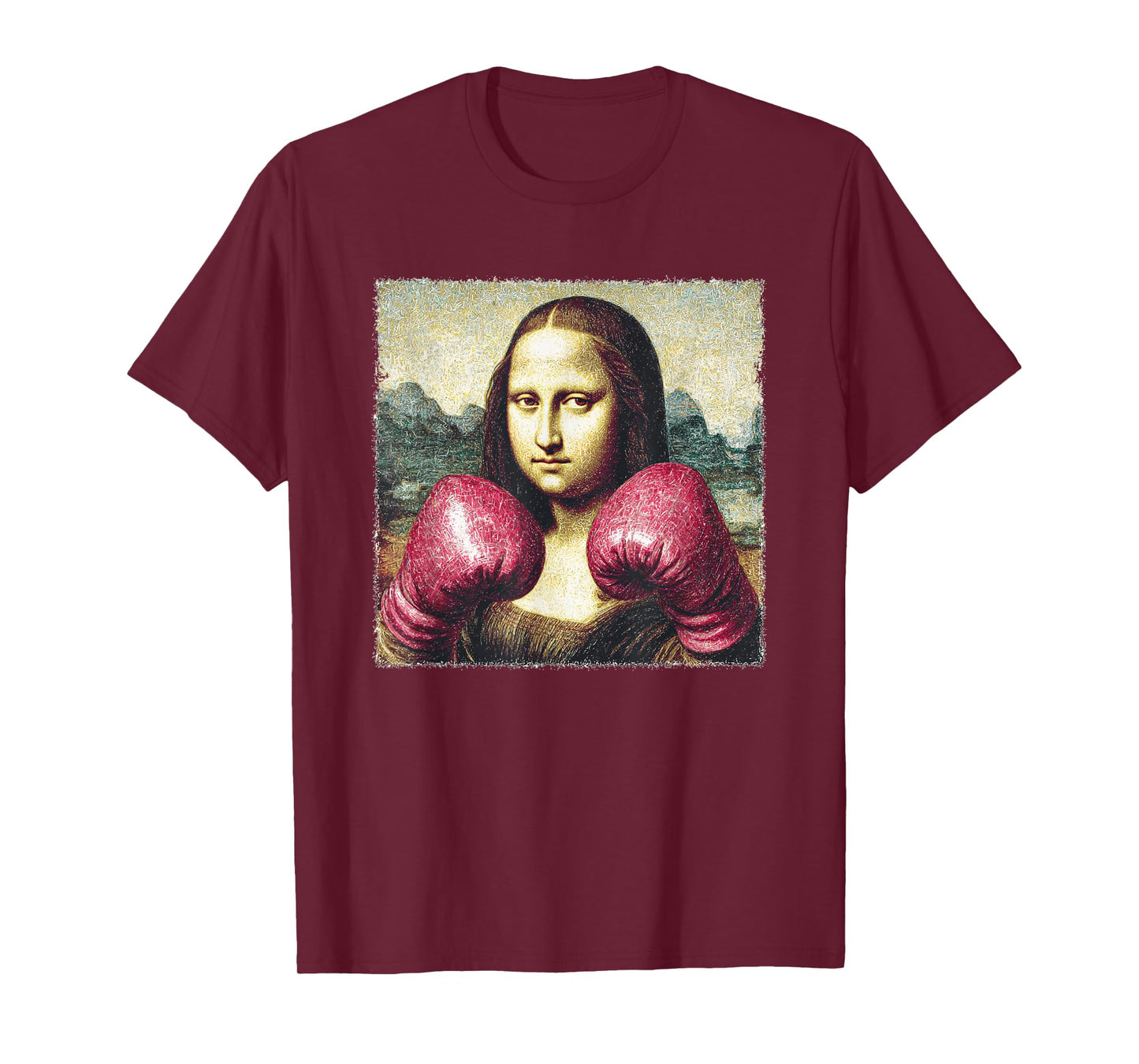 Boxing Mona Lisa Costume T-Shirt