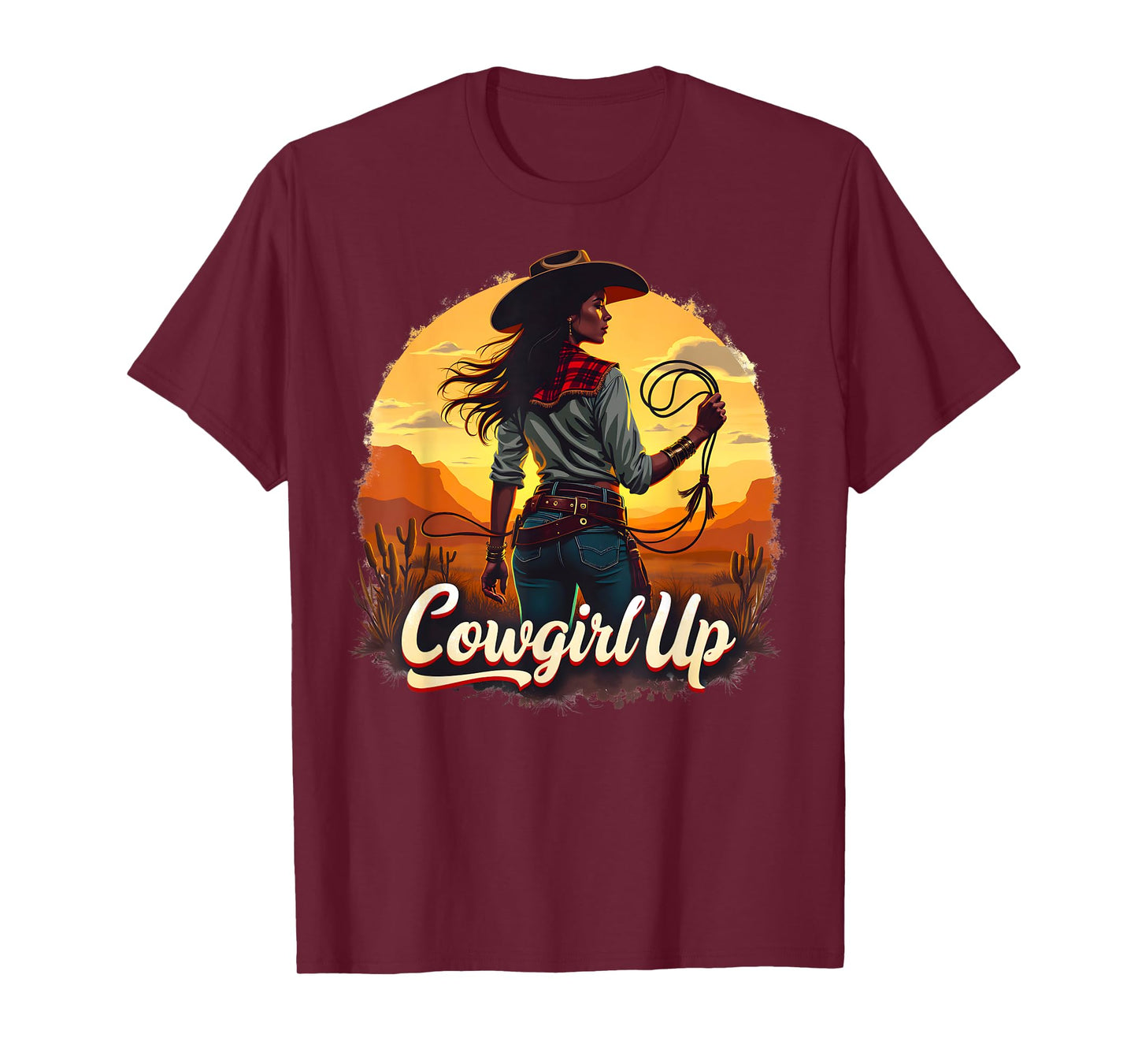 Western Cowgirl Rodeo Lifestyle Spirit T-Shirt