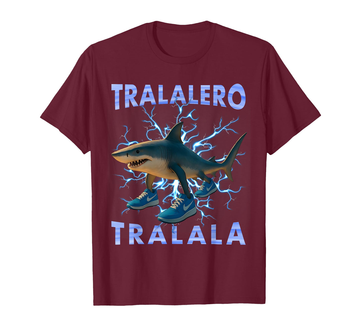 Tralalero Tralala Funny Shark Meme Bootleg T-Shirt T-Shirt