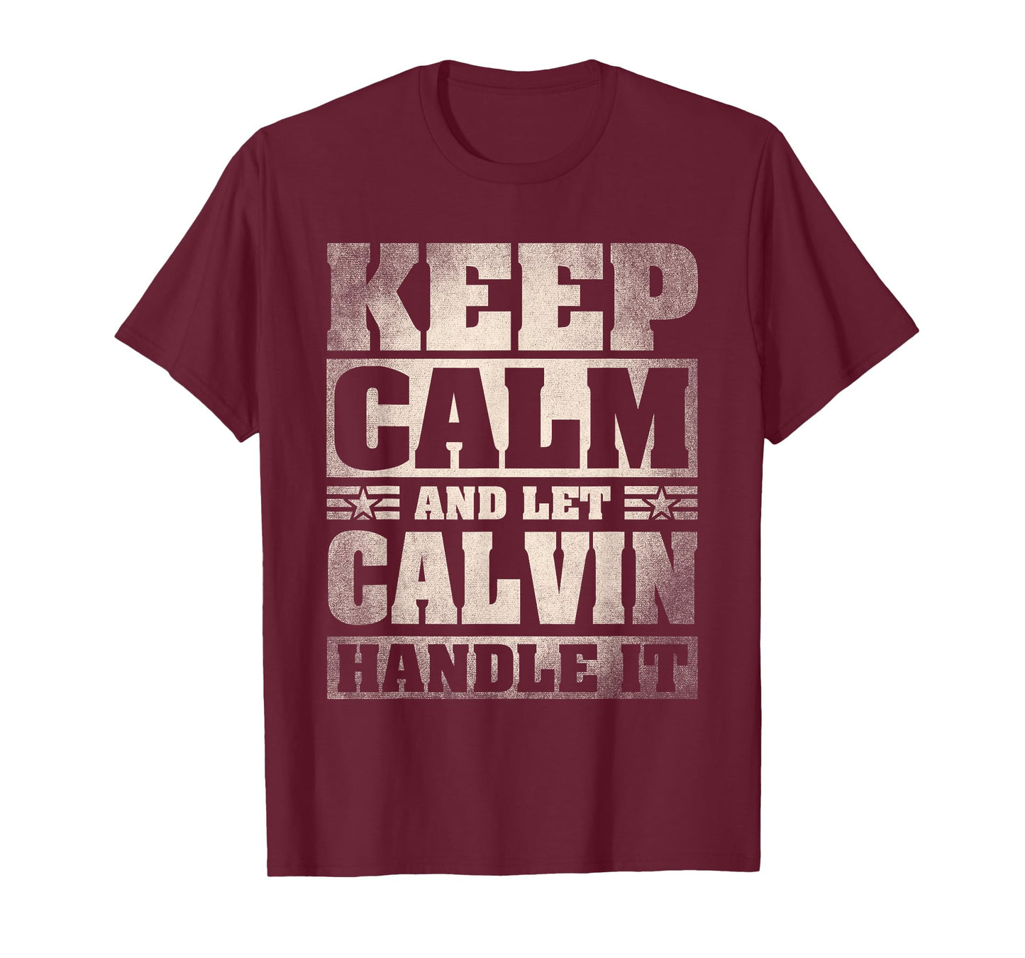Calvin Name Shirt Personalized Calvin First Name T-Shirt