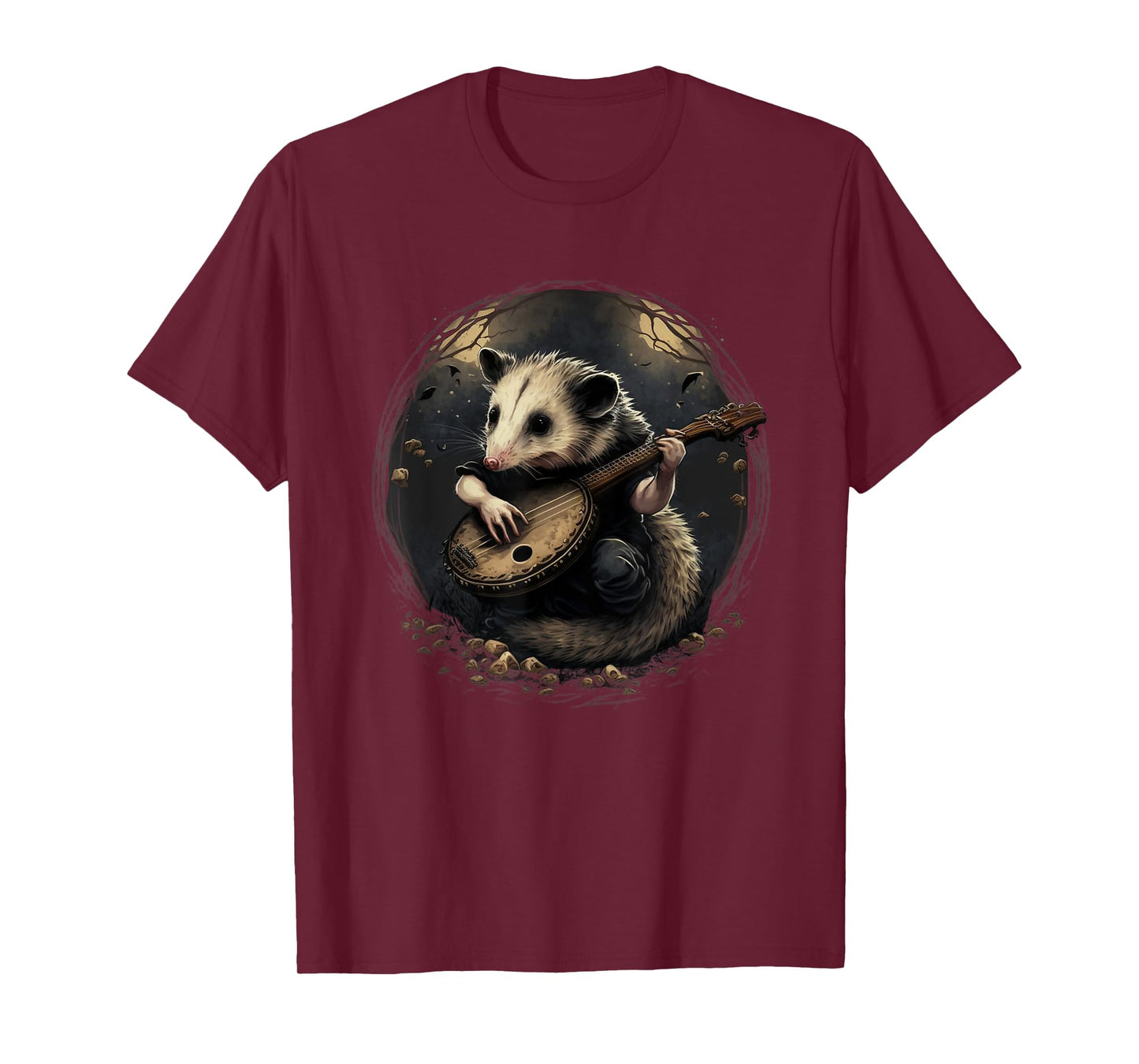 Opossum Playing the Banjo T-Shirt