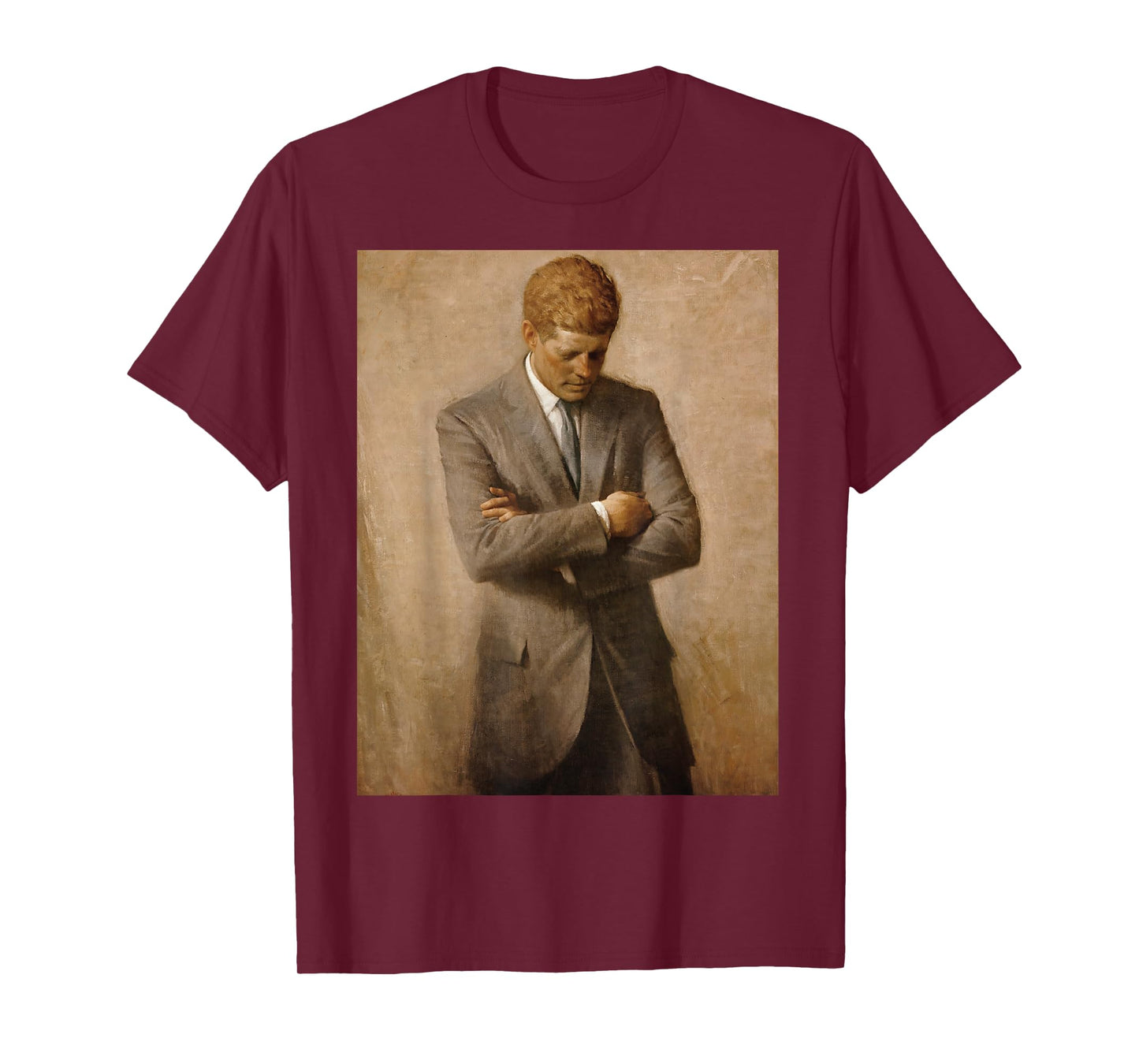JFK Portrait John F Kennedy USA Historical Most Love USA T-Shirt