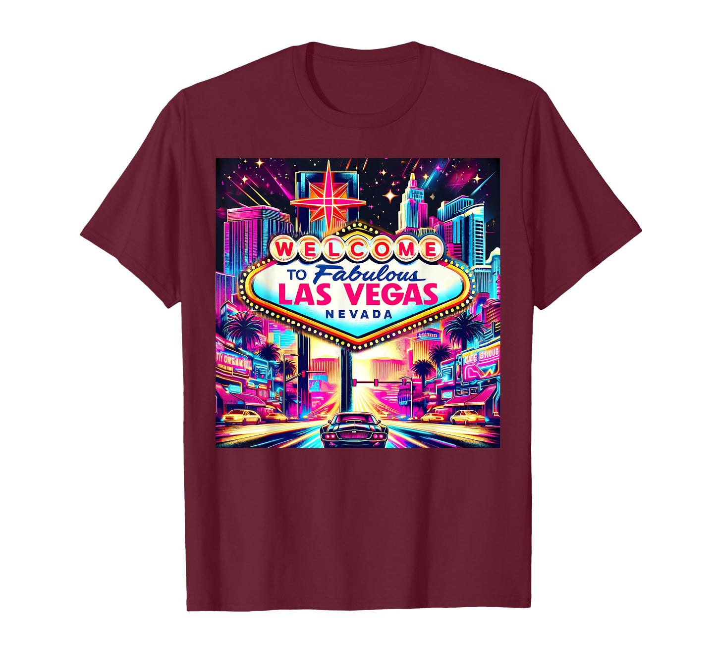 Las Vegas Nevada Design Gifts Men Women Las Vegas Souvenir T-Shirt