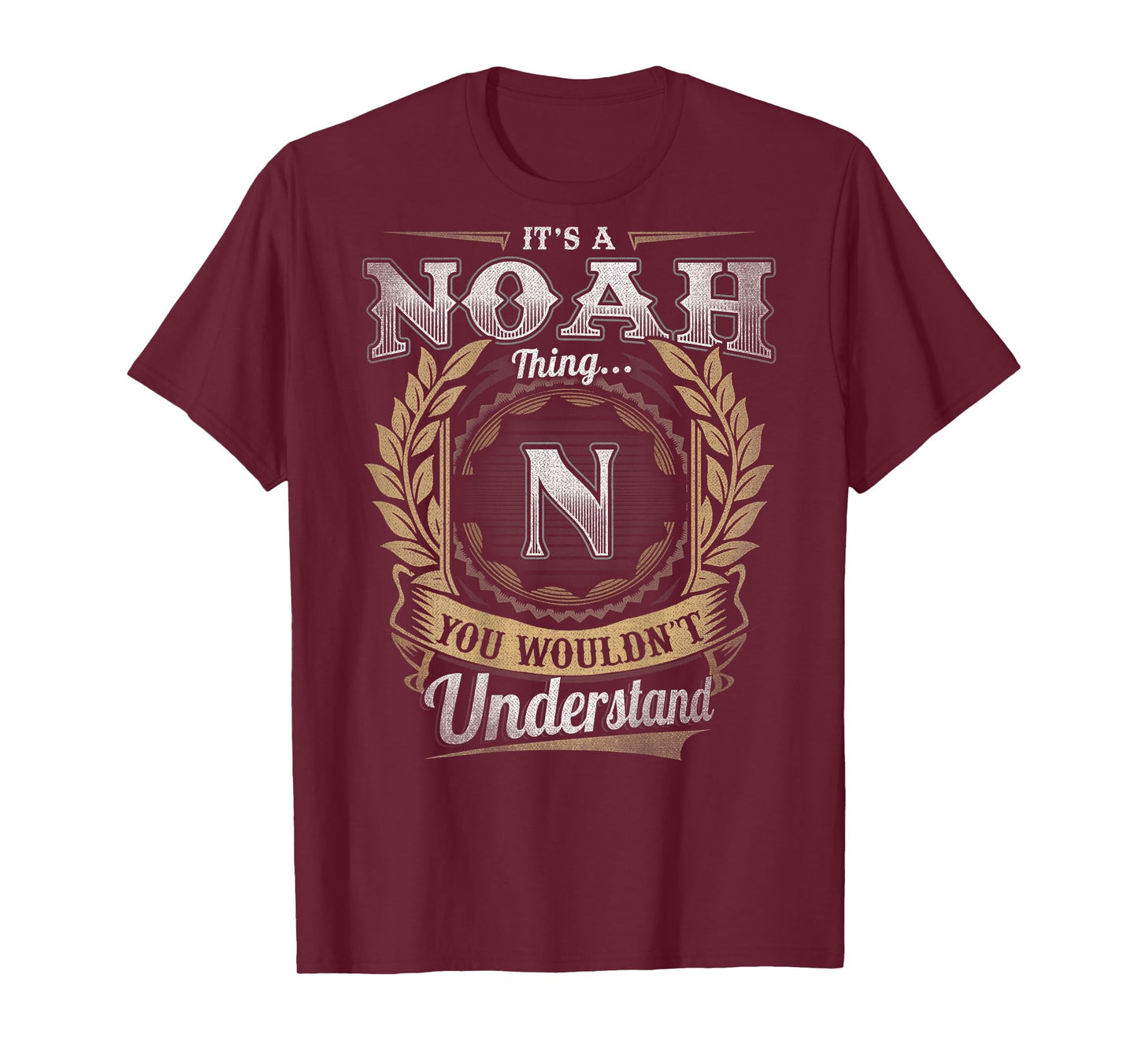 Noah First Name Shirt It's A Noah Thing (Back) T-Shirt