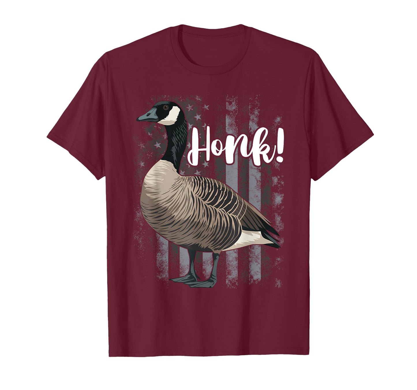 Canadian Goose Honk Funny Cute Bird Hunter T-Shirt