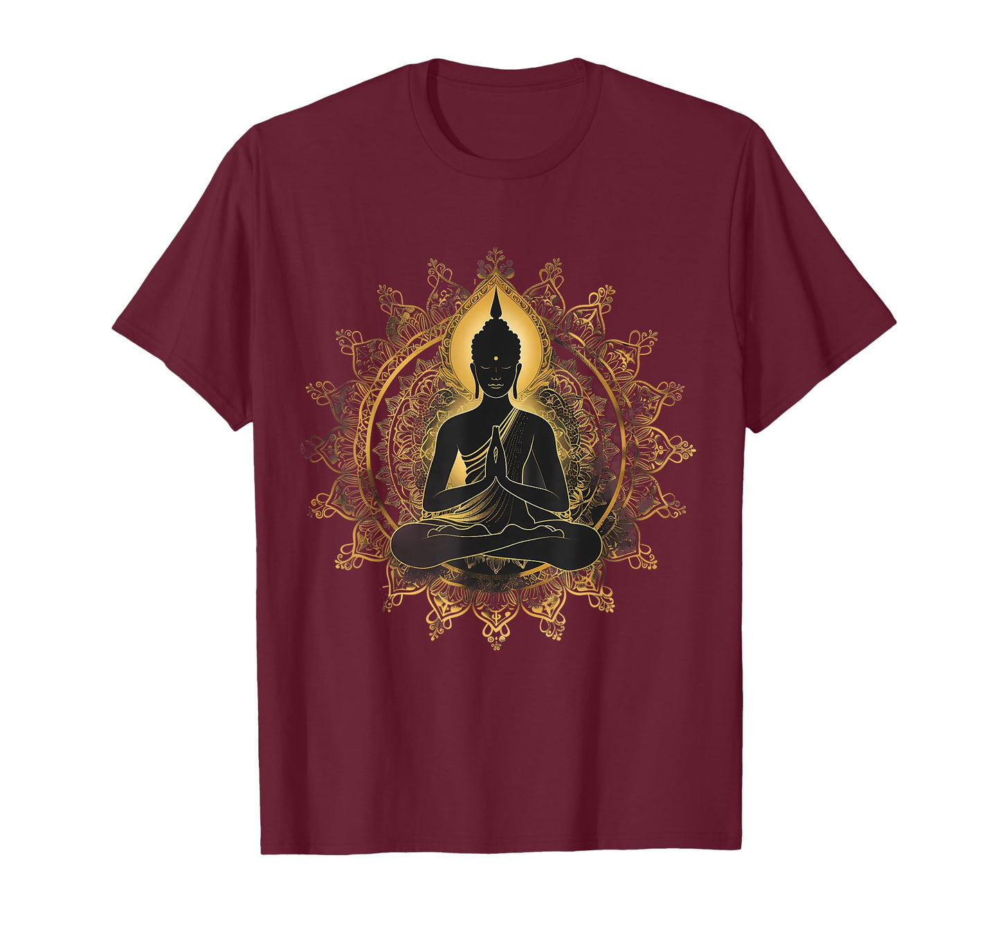 Meditation Zen Buddha Mandala Spiritual Buddhist Hindu T-Shirt