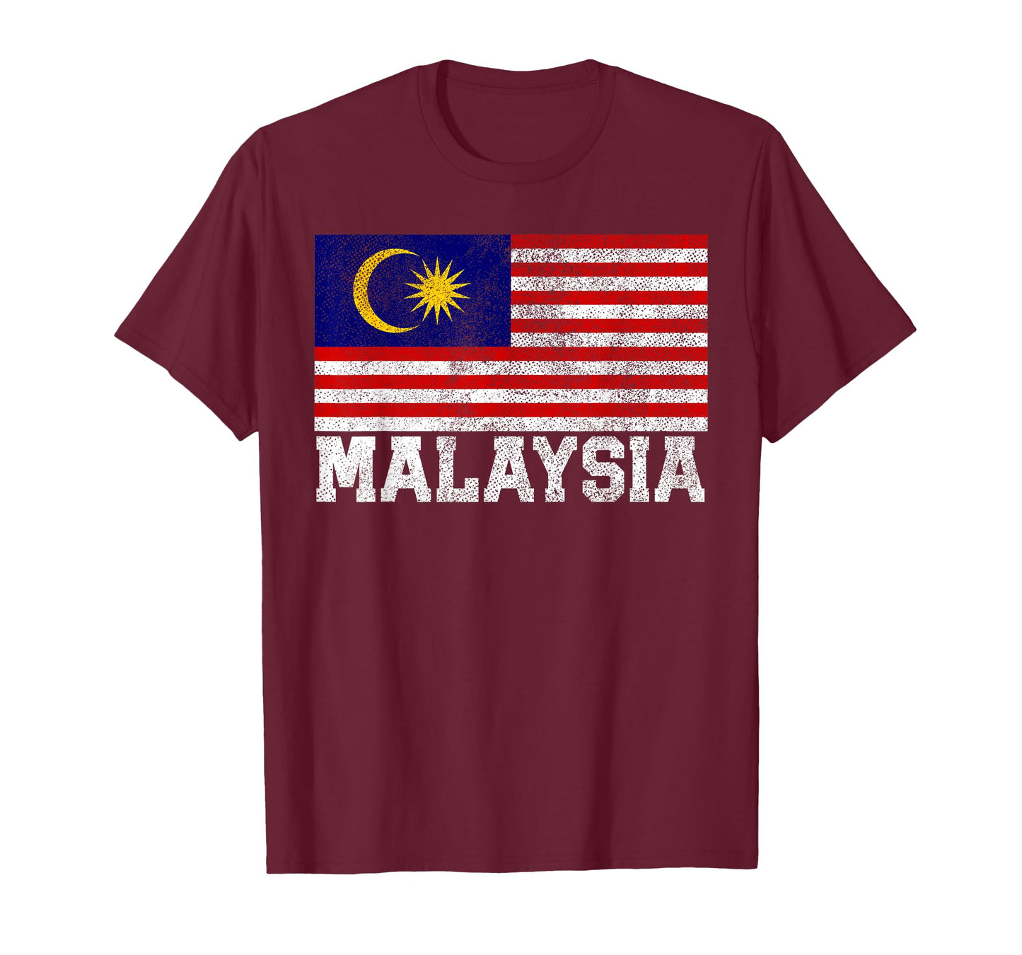 Malaysian Malaysia Flag National Pride Roots Country Family T-Shirt