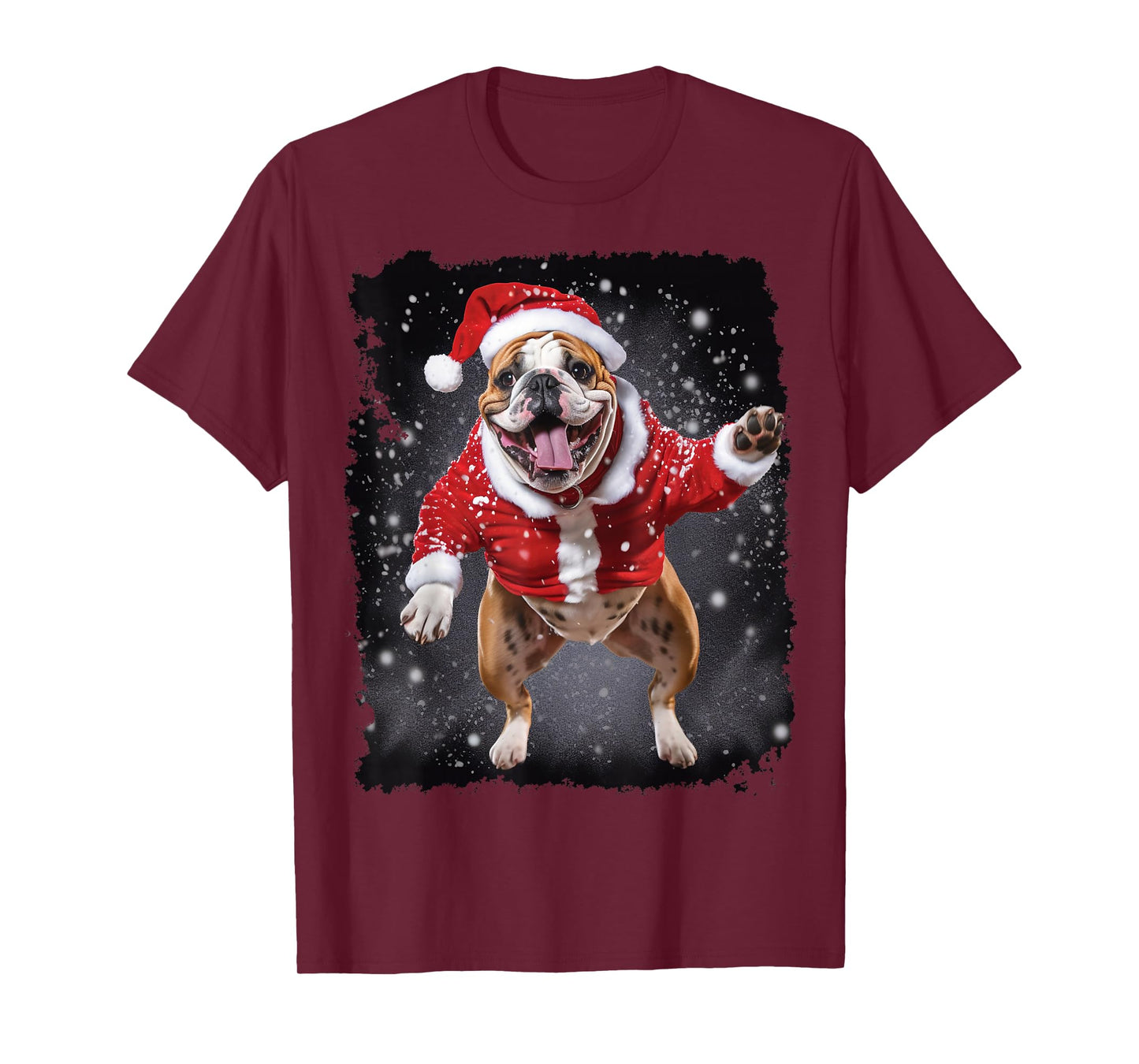 Christmas English Bulldog T-Shirt