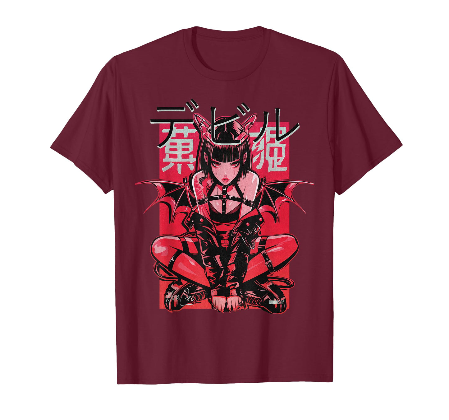 Japan Streetwear Cyberpunk Y2K Techwear Retro Manga Anime T-Shirt