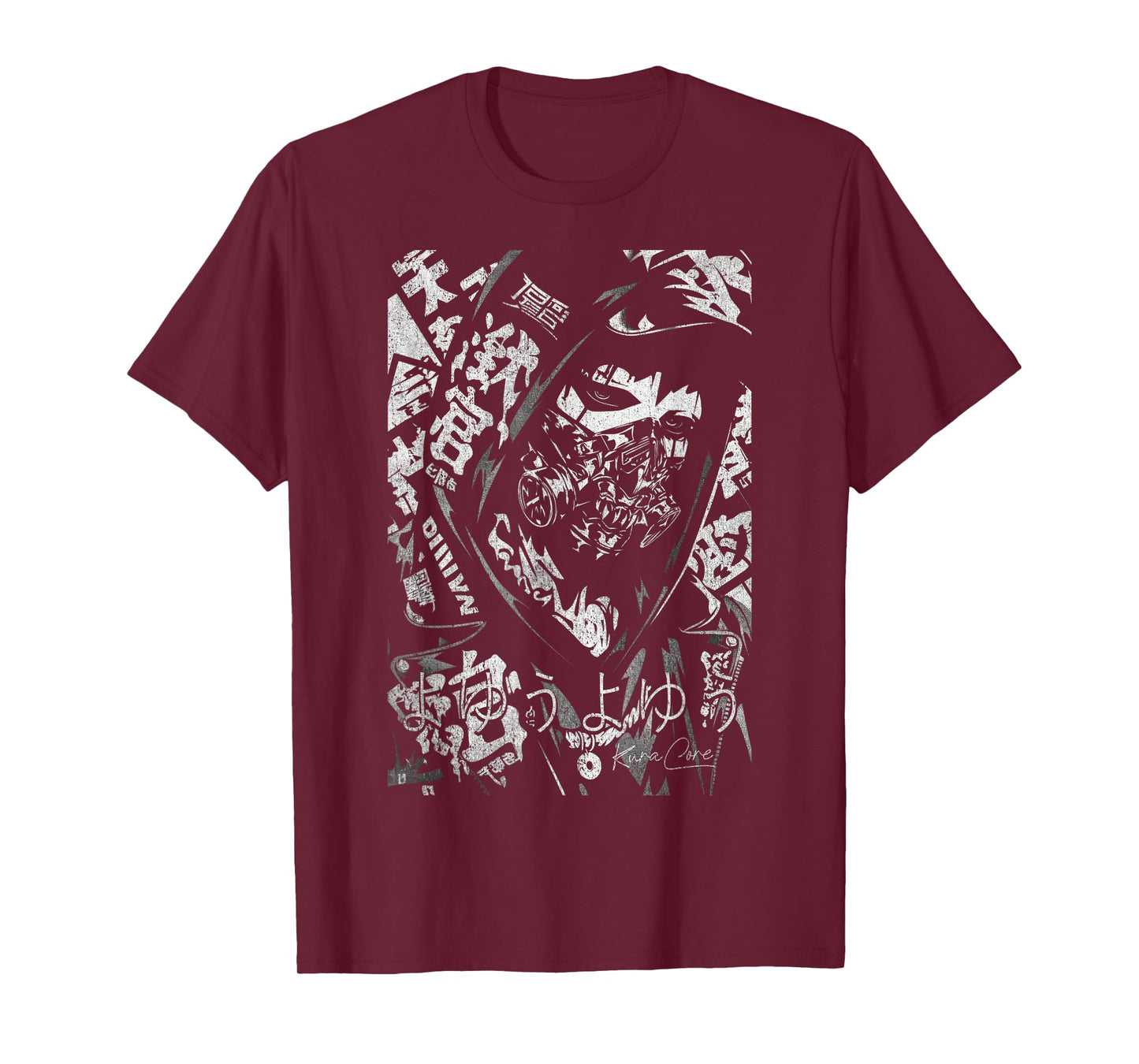 Japanese Streetwear Cyberpunk Y2K Techwear Retro Manga Anime T-Shirt