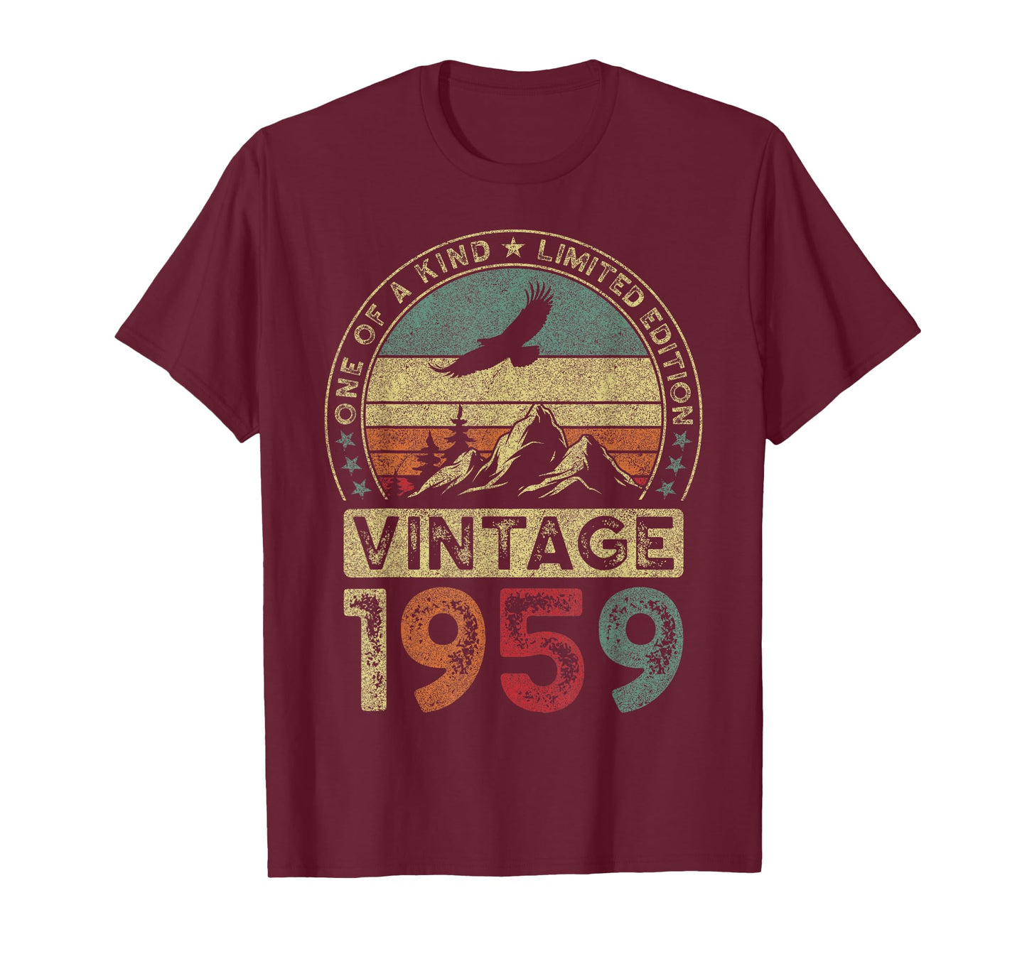 Vintage 1959 Limited Edition 66th Birthday 66 Years T-Shirt