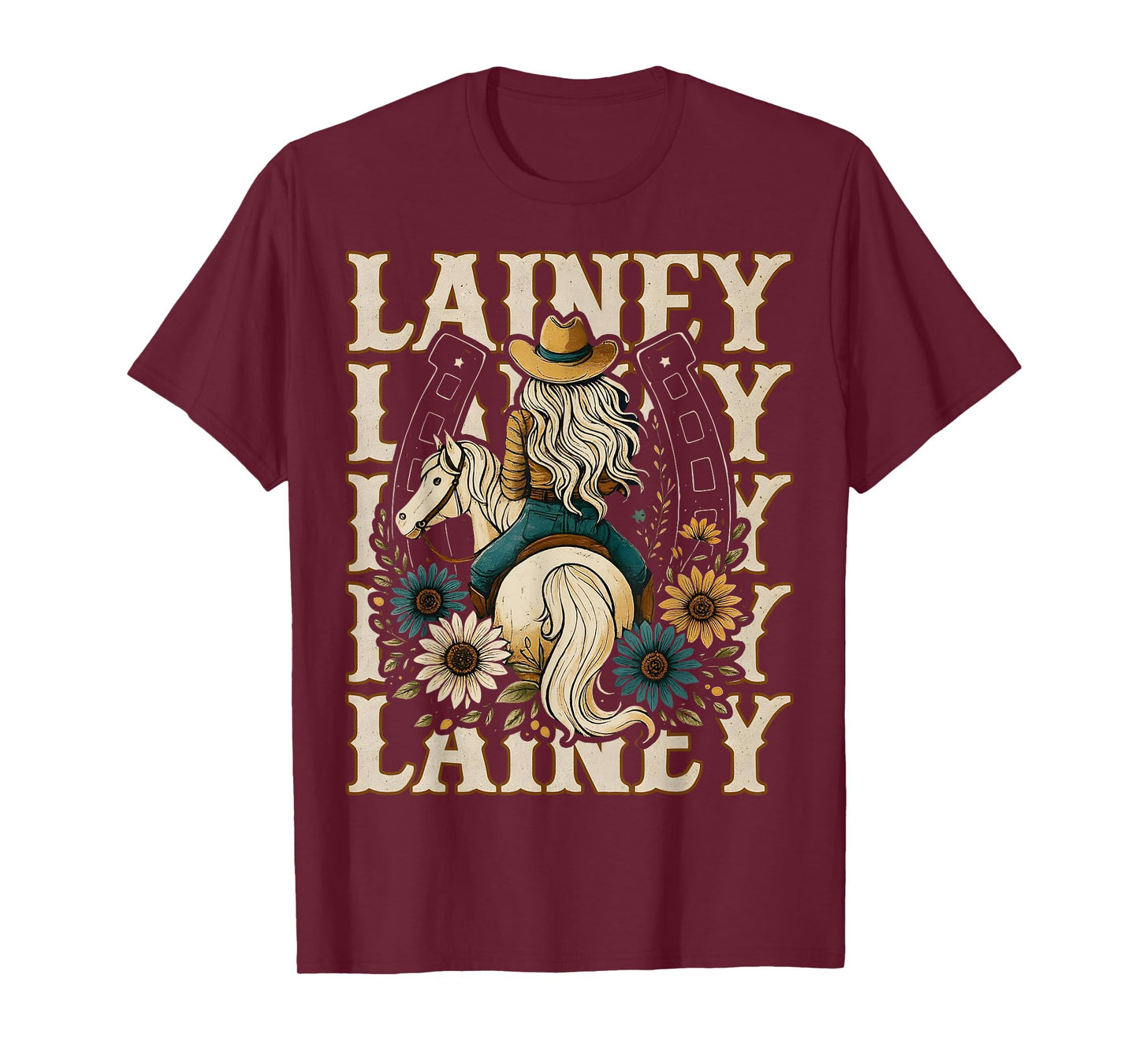 Retro Graphic Lainey Country Gift for Men Women Kid Boy Girl T-Shirt