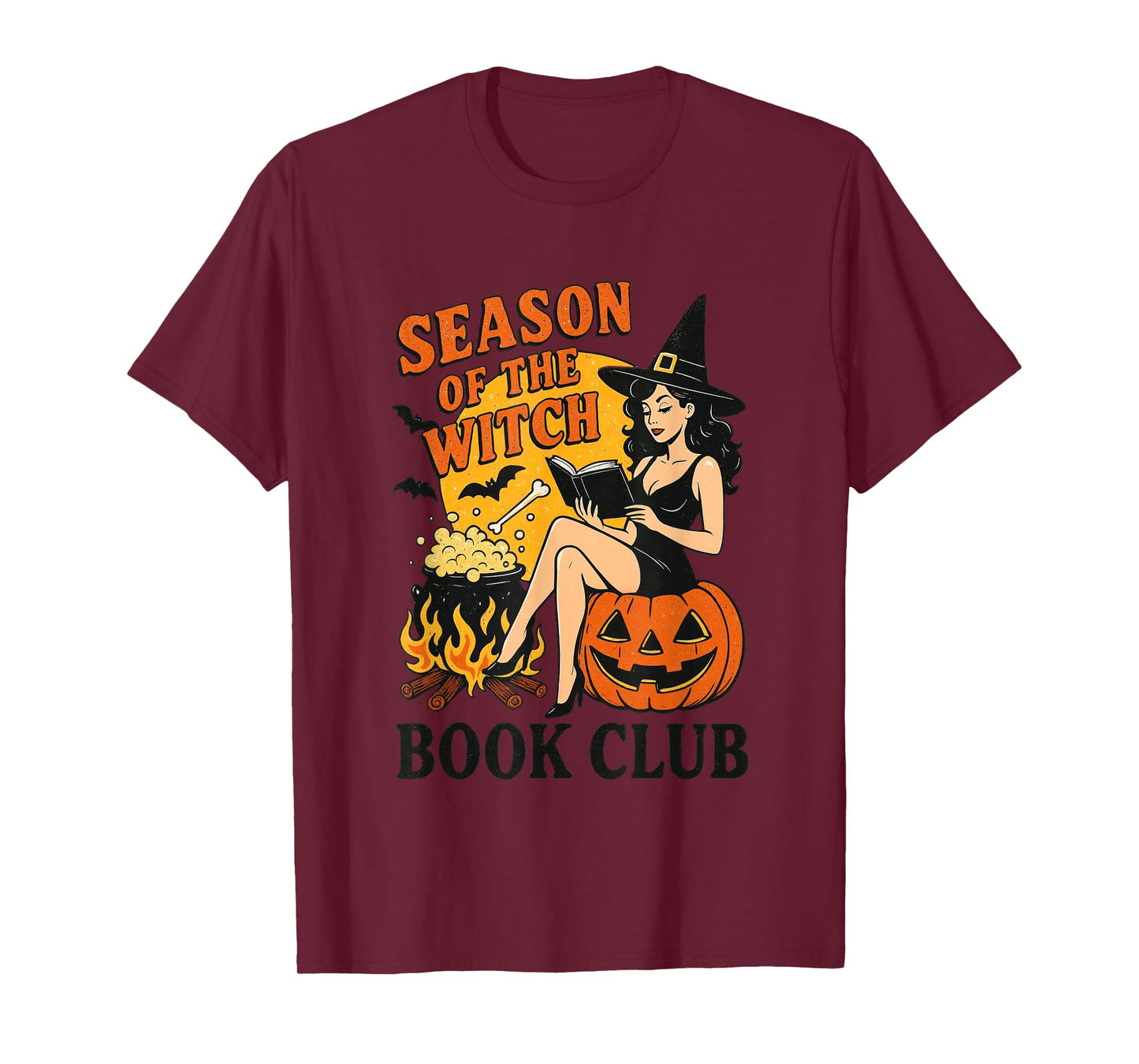 Season Of The Witch Book Club Vibes T-Shirt