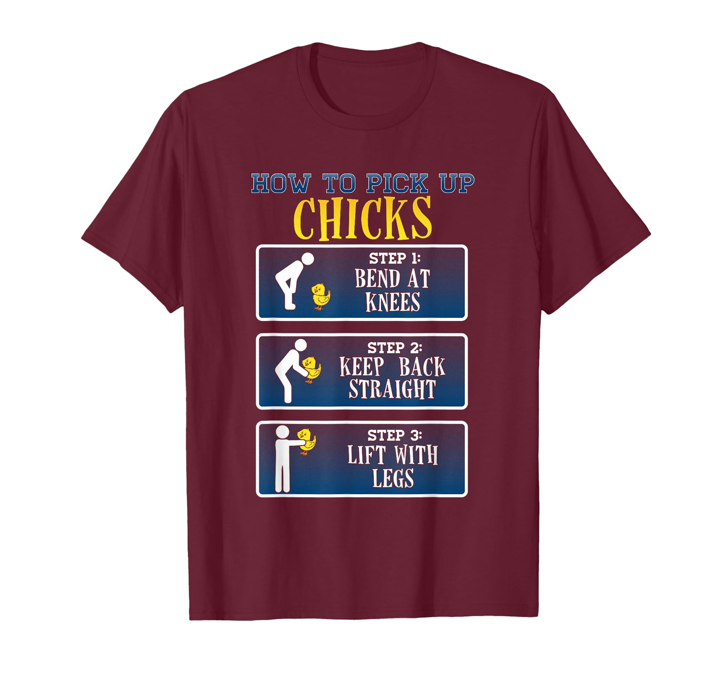 How to Pick Up Chicks T-Shirt - Funny Chicken Tee Shirt
