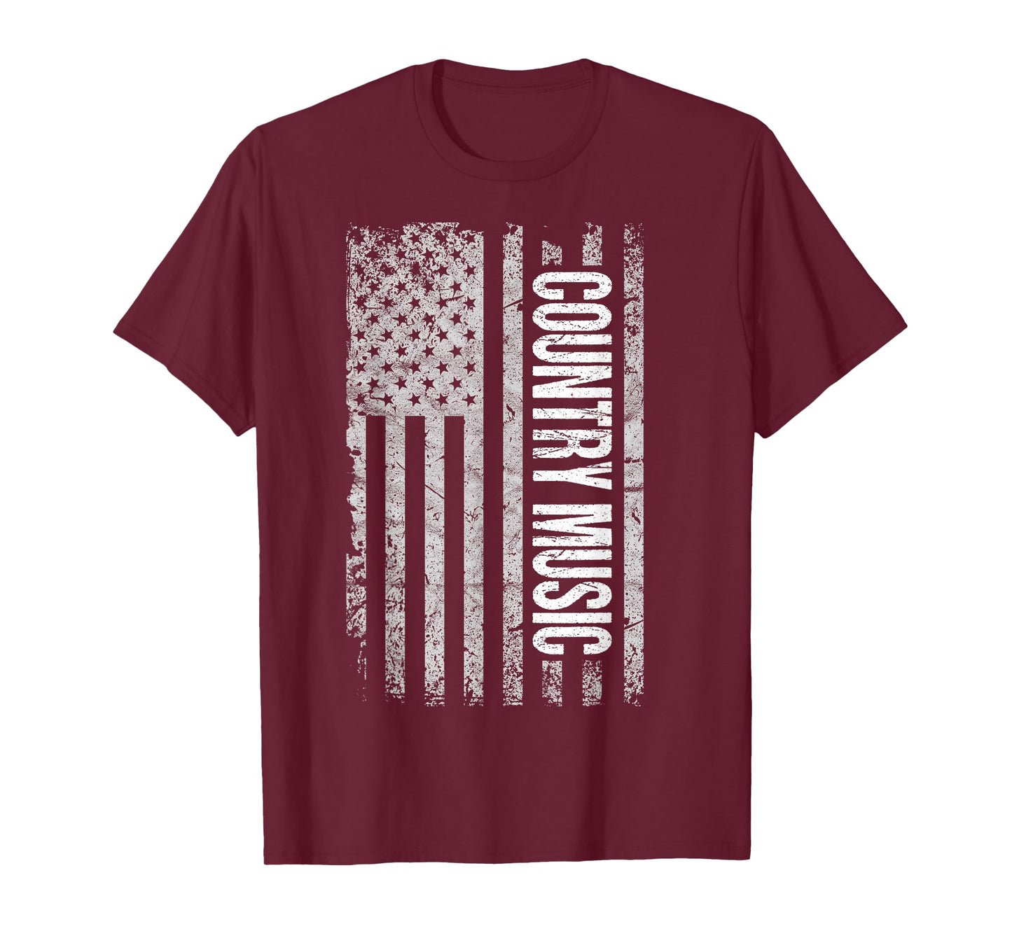 Proud American Flag Country Music Deep South T-Shirt