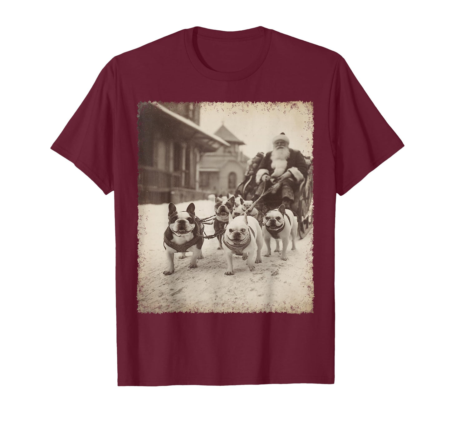 French Bulldog Christmas T-Shirt