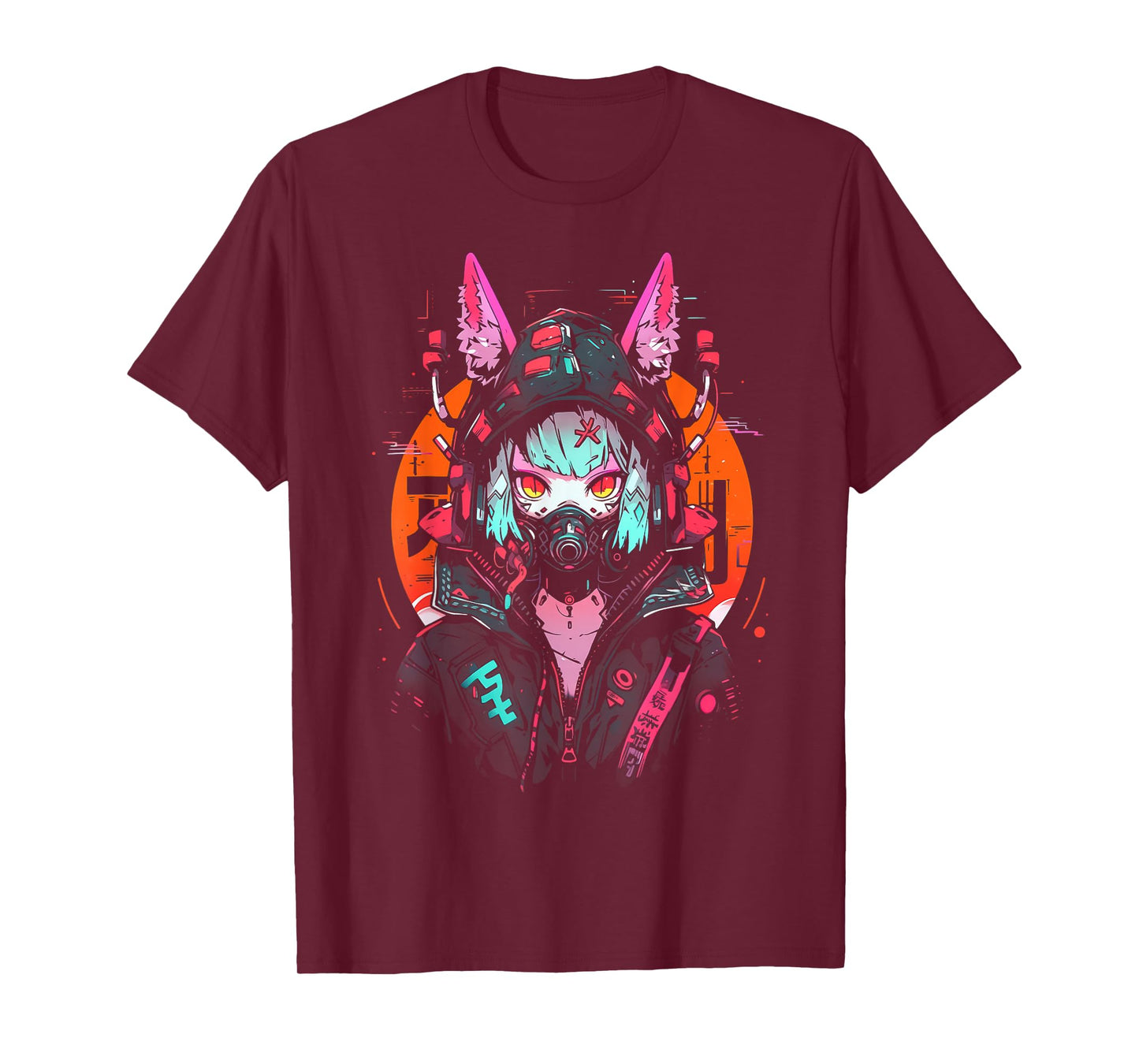 Anime Manga Cyberpunk Aesthetic Techwear Harajuku T-Shirt