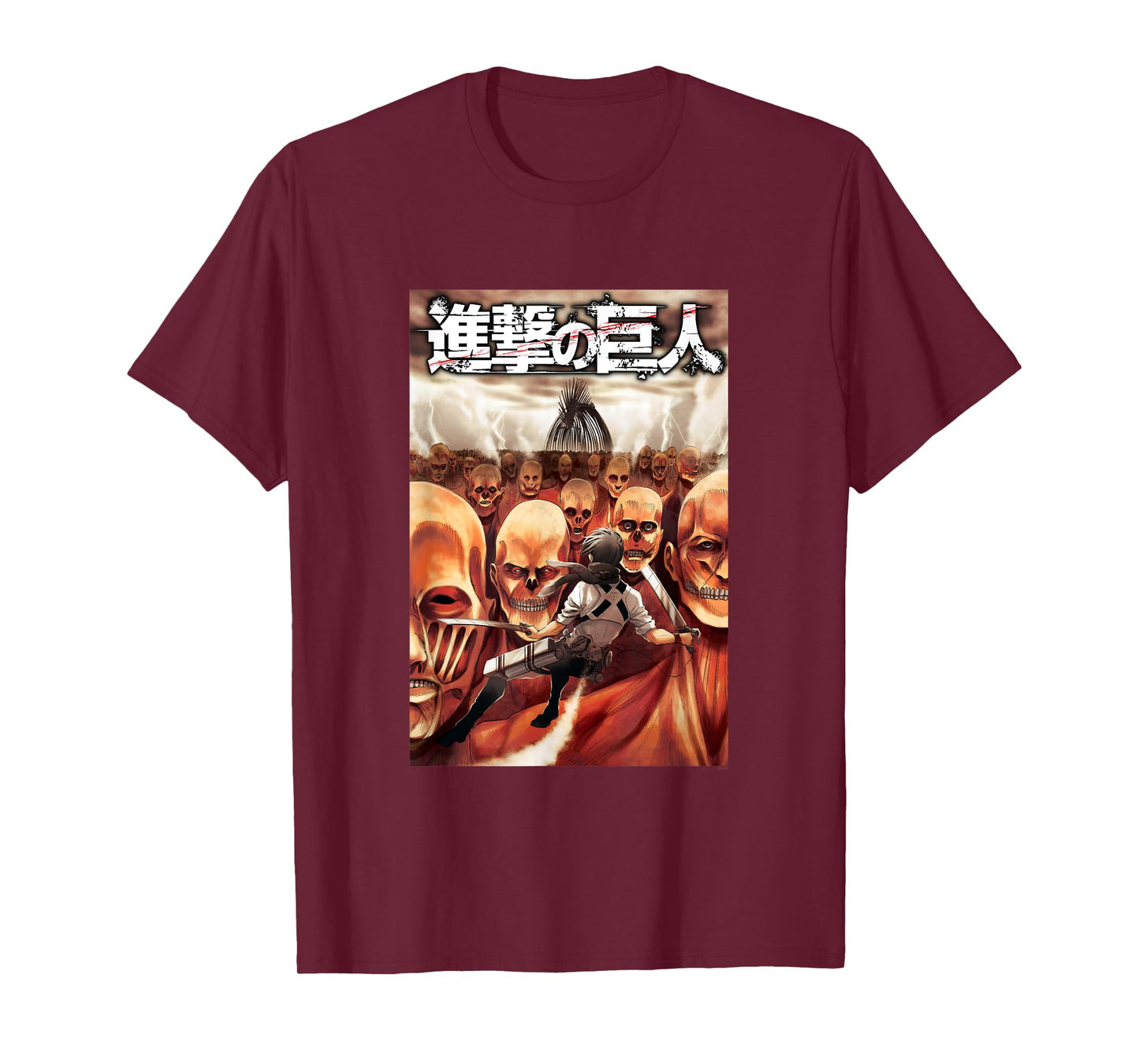 Attack on Titan Manga Mikasa Volume 31 Cover AOT Manga T-Shirt