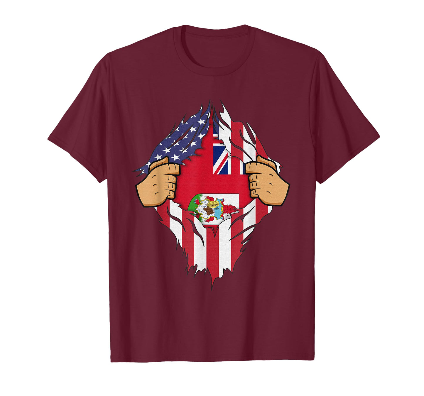 BERMUDAN FLAG BERMUDA Men Women Kids Gift T-Shirt