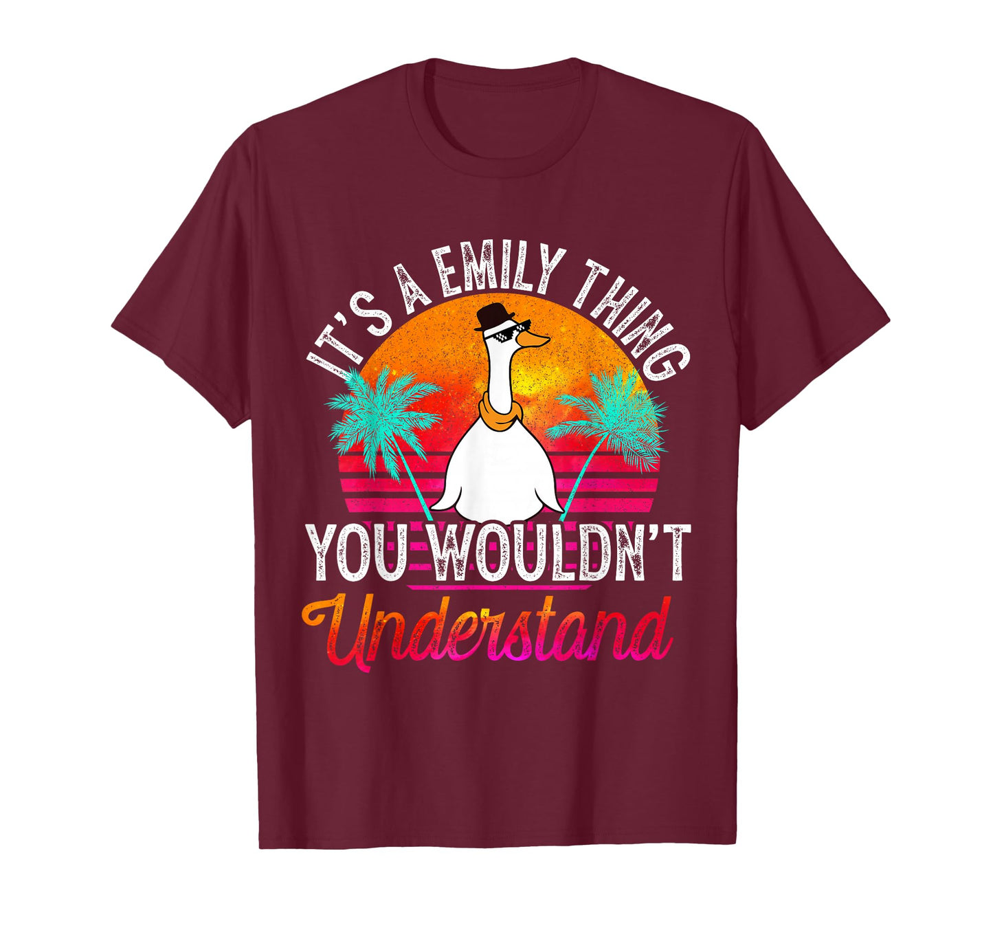 It's A Emily Thing You Wouldn't Understand Funny Emily Name T-Shirt