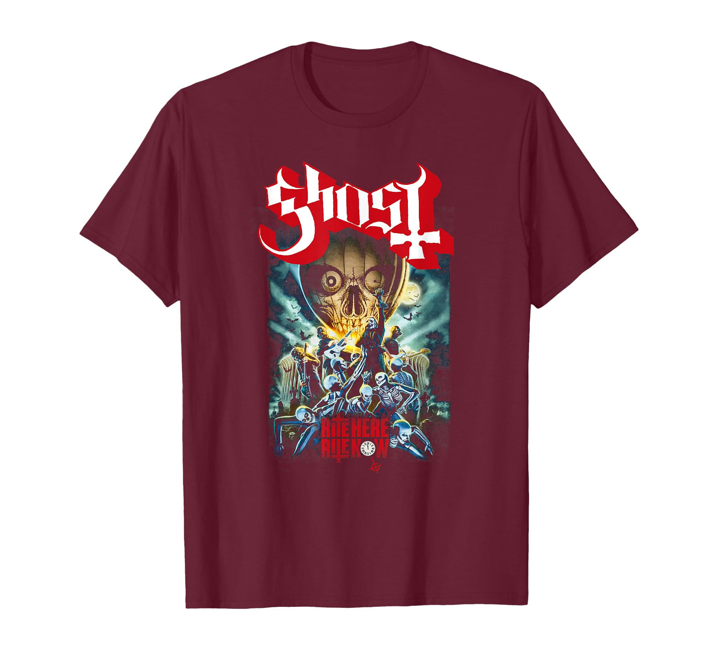 Ghost – Rite Here, Rite Now Poster T-Shirt