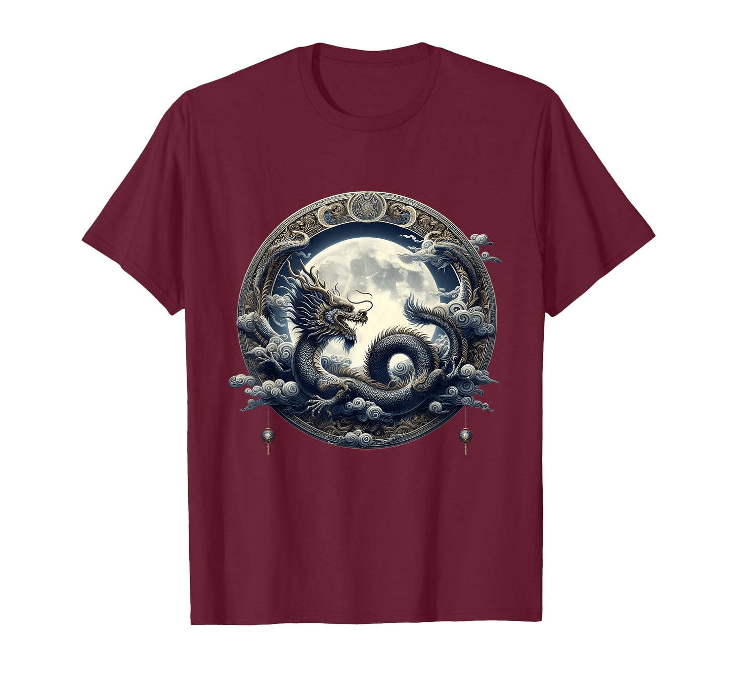 Aesthetic Cottage Lunar Mystical Allure Of Dragons Dragon T-Shirt