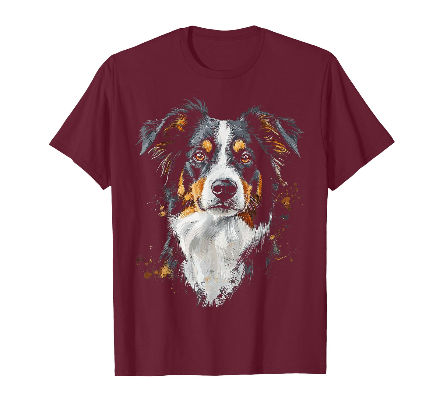 Australian Shepherd Dog Graphic Pet Australian Shepherd T-Shirt
